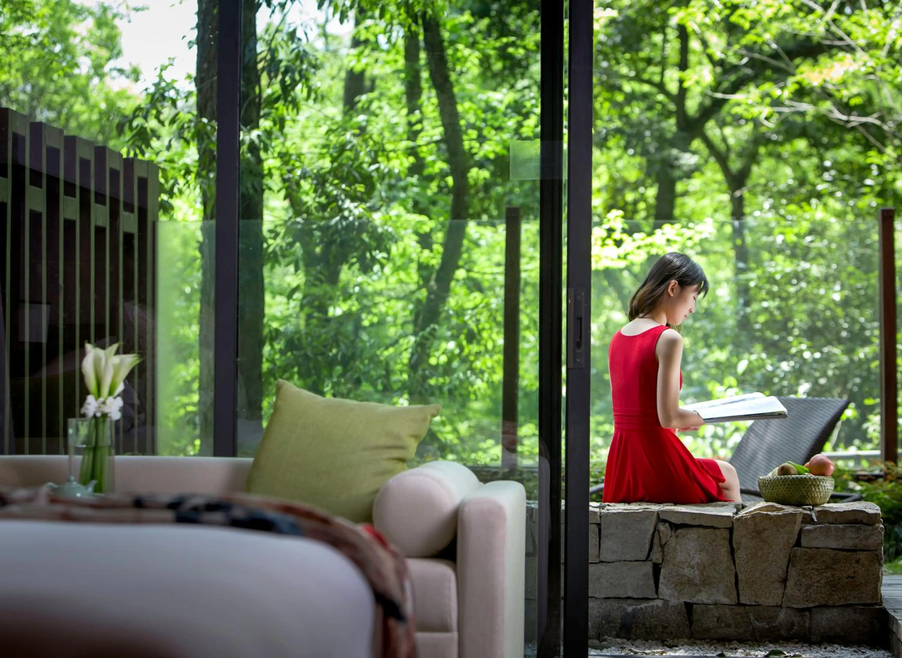 Balcony/Terrace in Millennium Resort Hangzhou