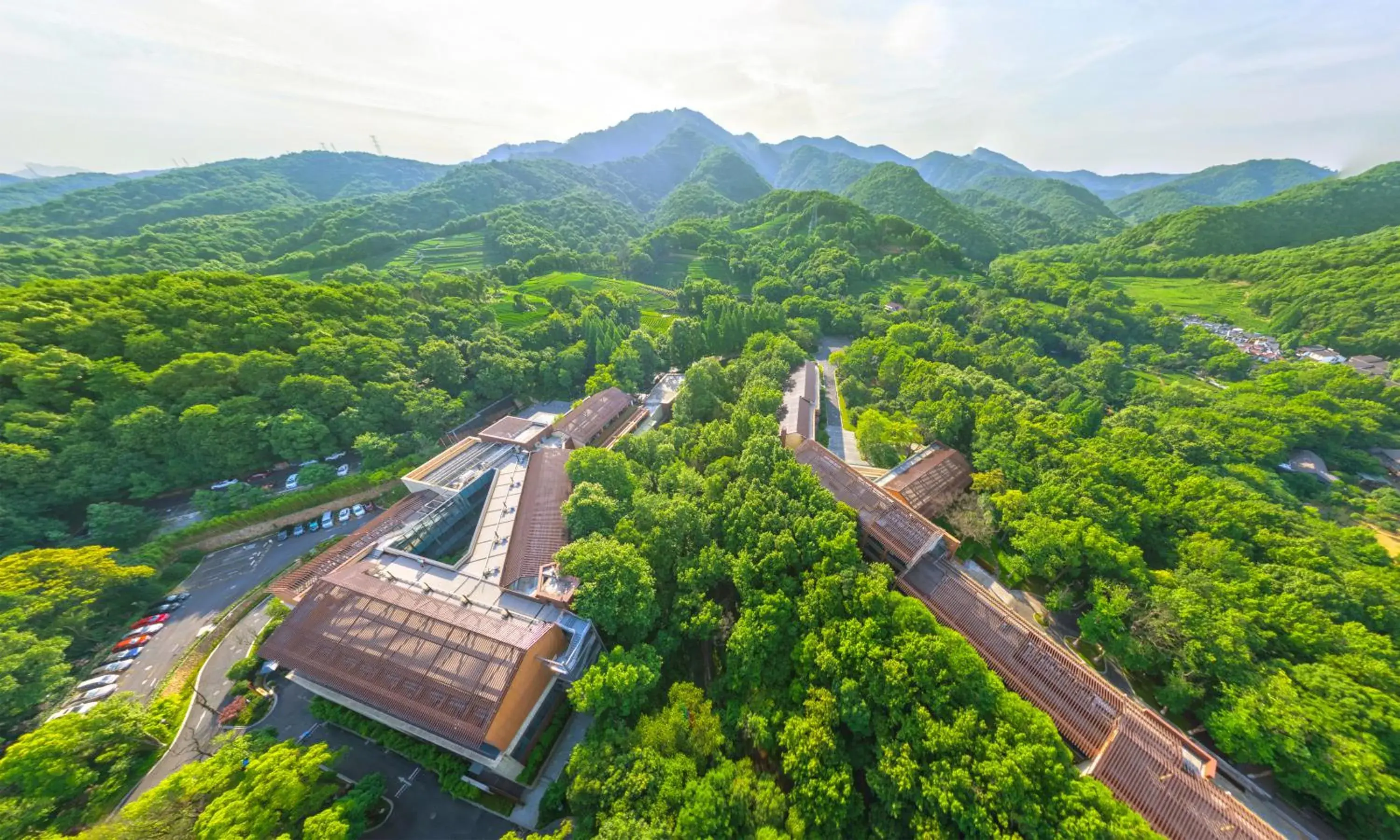 Bird's eye view in Millennium Resort Hangzhou Bird's eye view in Millennium Resort Hangzhou