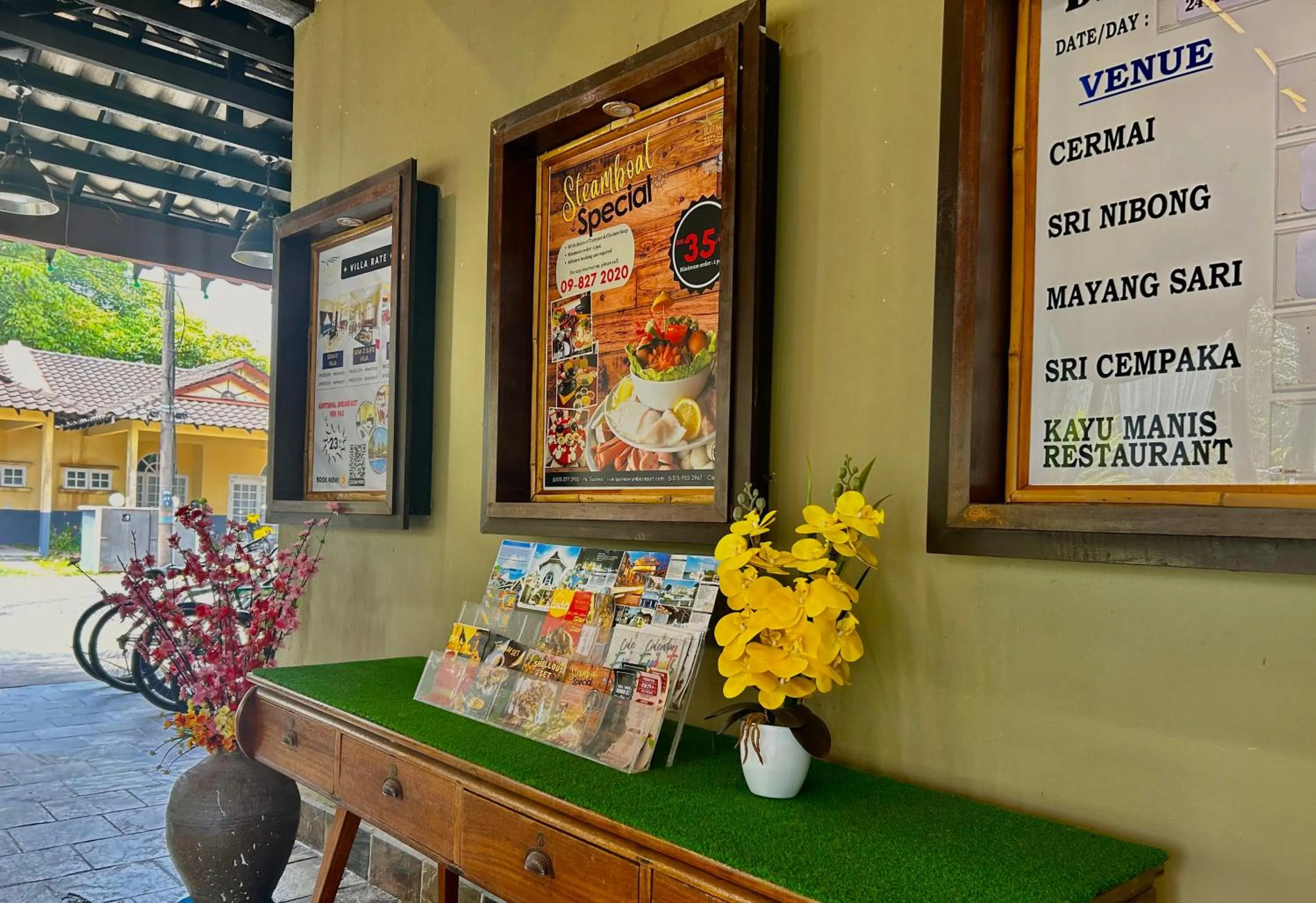 Lobby or reception in RUMBIA RESORT VILLA Paka Terengganu