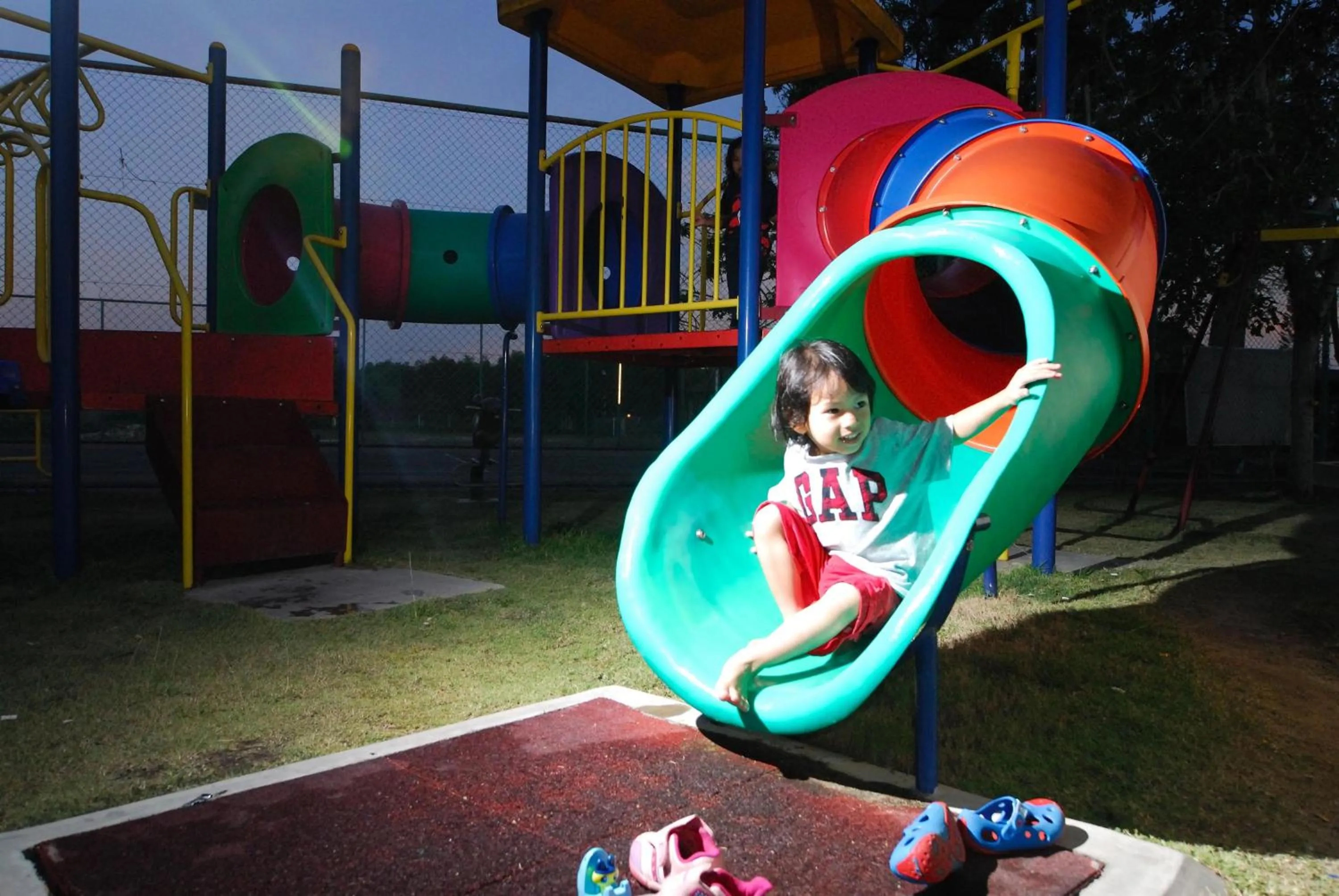 Children play ground in RUMBIA RESORT VILLA Paka Terengganu