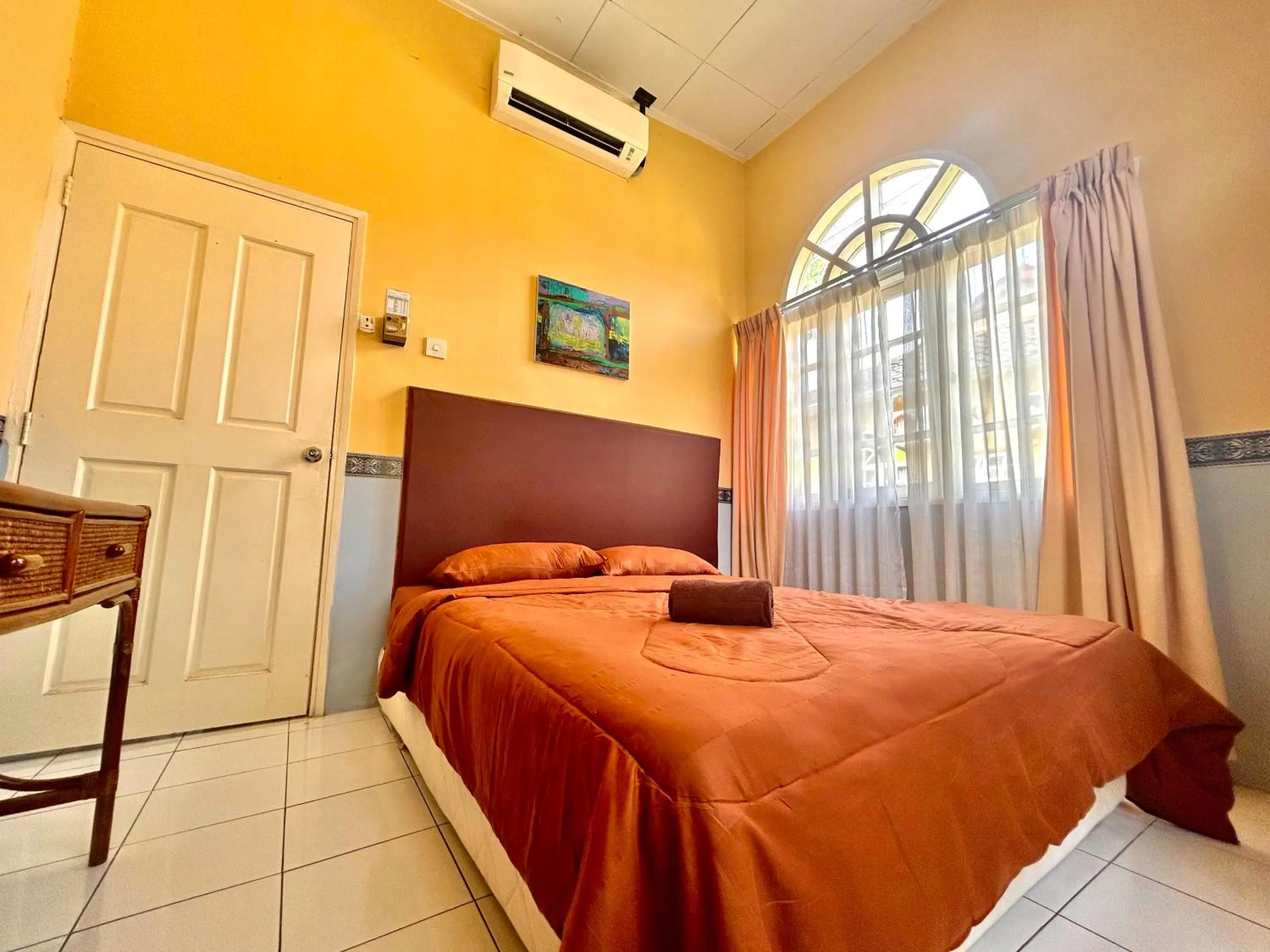 Bed in RUMBIA RESORT VILLA Paka Terengganu