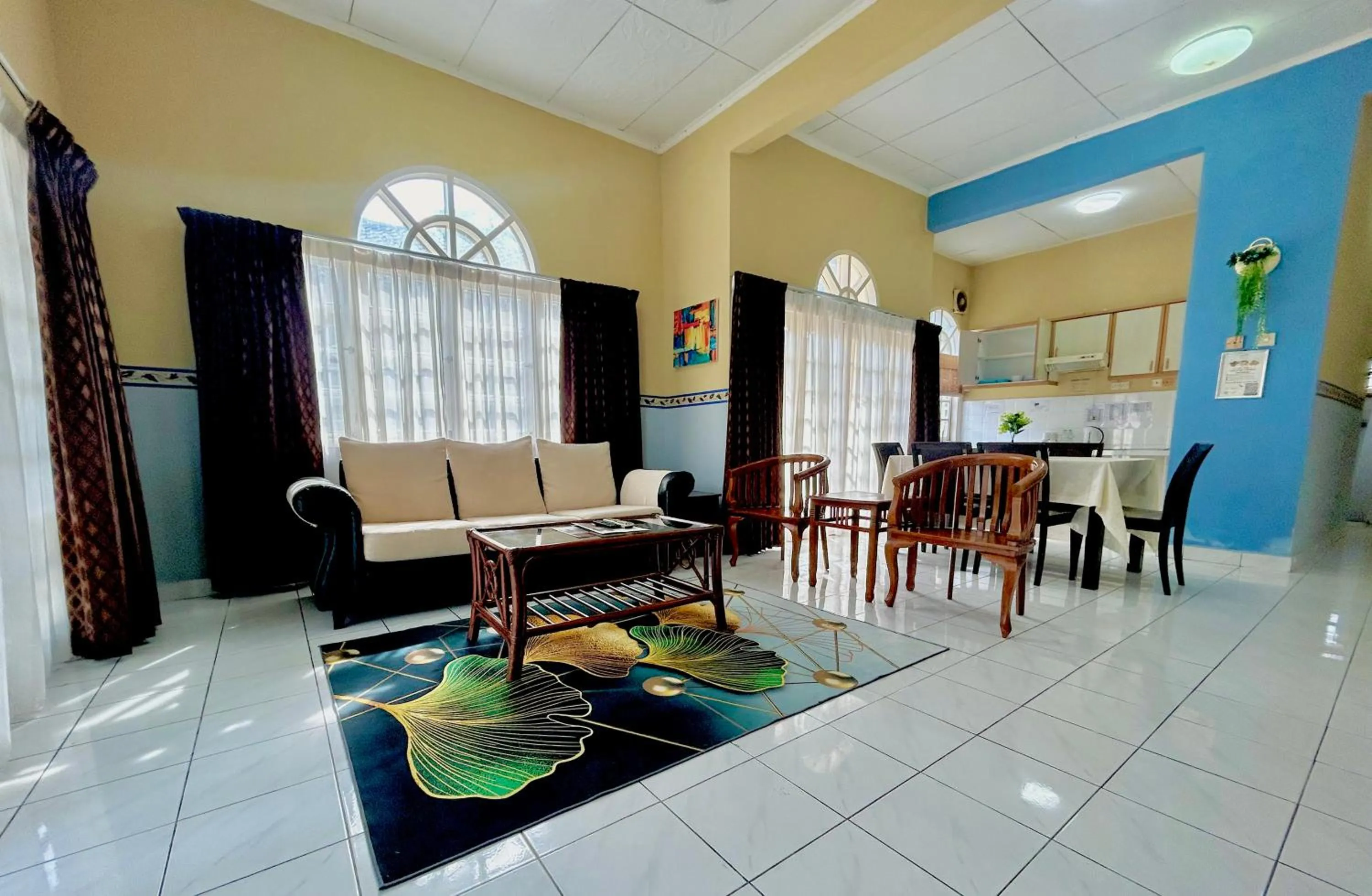 Living room in RUMBIA RESORT VILLA Paka Terengganu