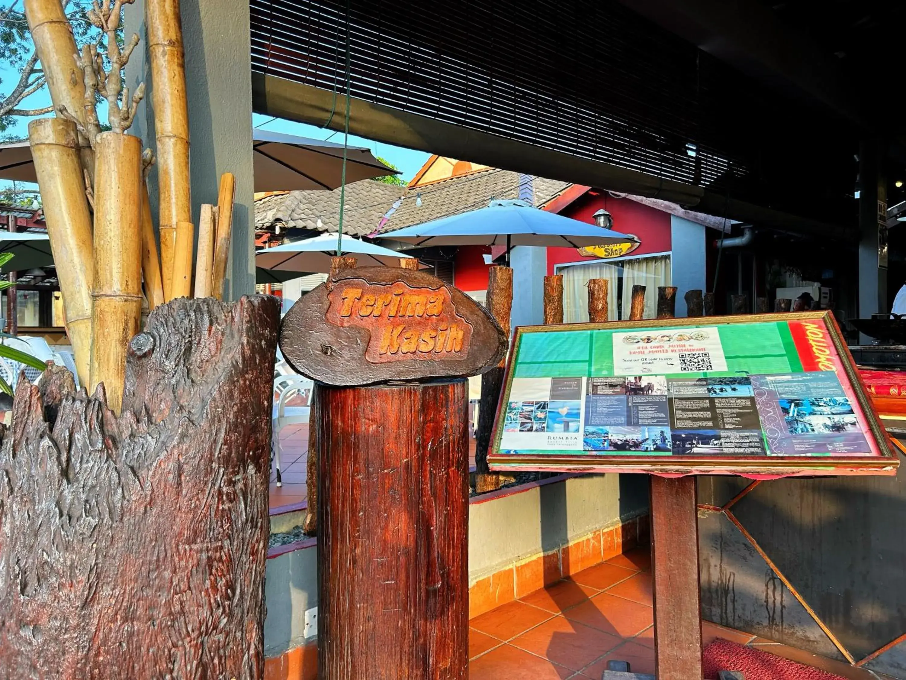 Restaurant/places to eat in RUMBIA RESORT VILLA Paka Terengganu Restaurant/places to eat in RUMBIA RESORT VILLA Paka Terengganu