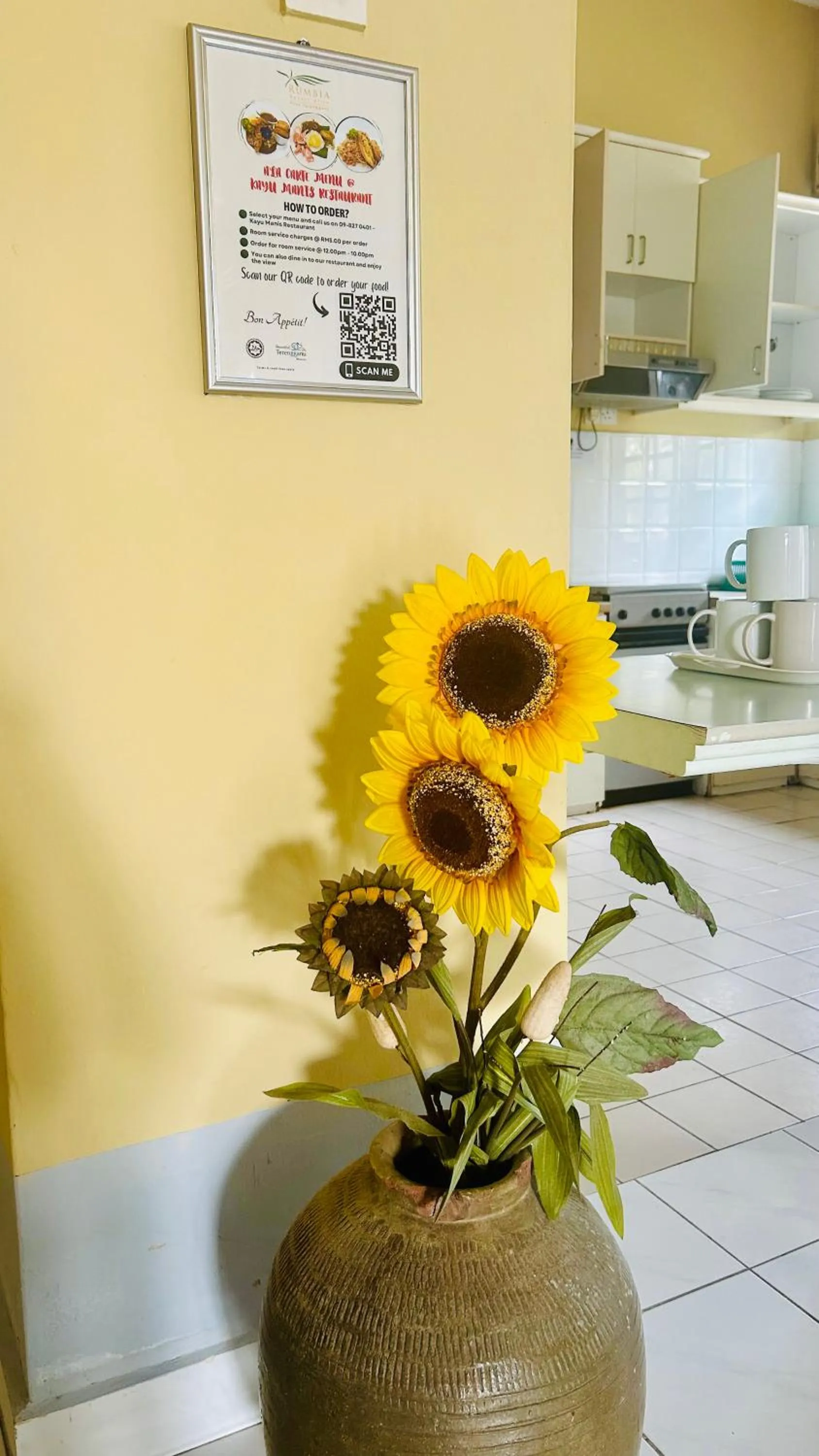 Decorative detail in RUMBIA RESORT VILLA Paka Terengganu