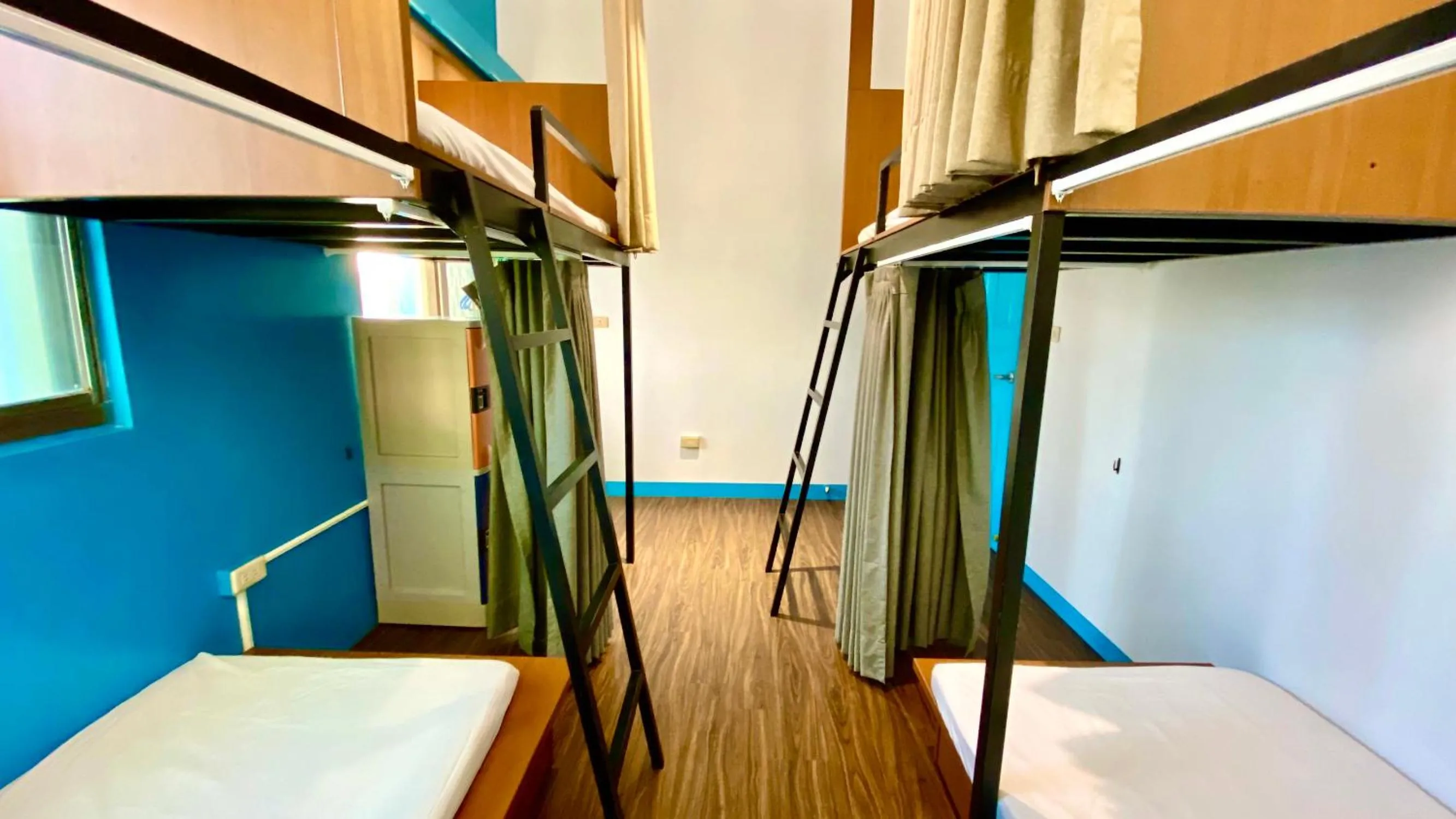 bunk bed, Bed in 澎湖北吉光背包客民宿 Bayhouse Hostel Penghu