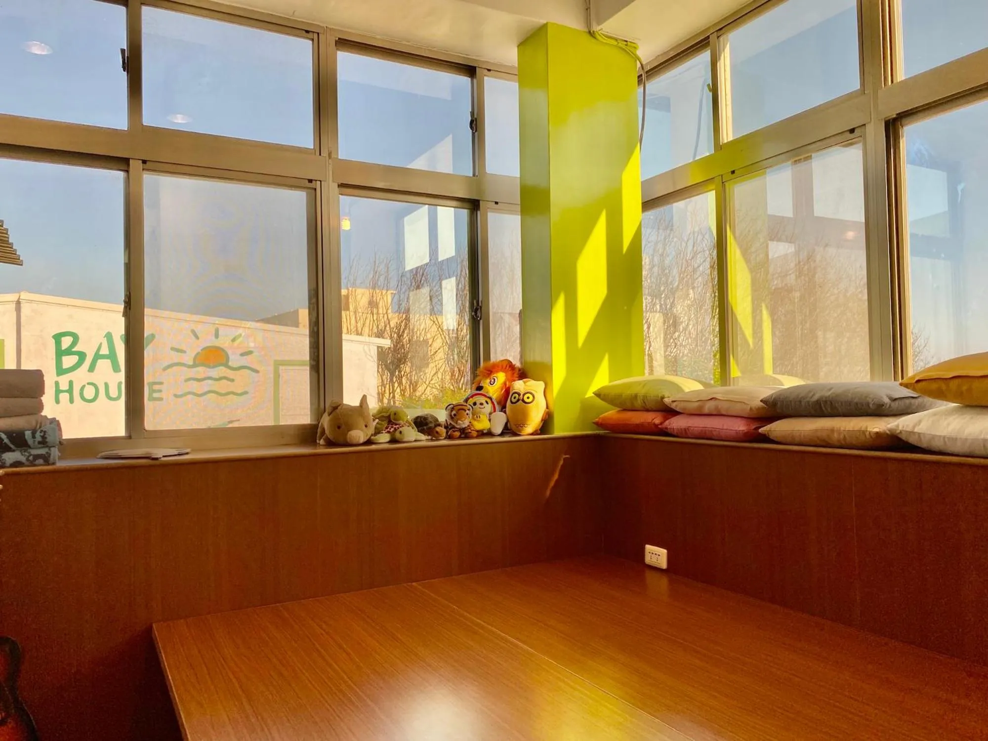 Living room in 澎湖北吉光背包客民宿 Bayhouse Hostel Penghu