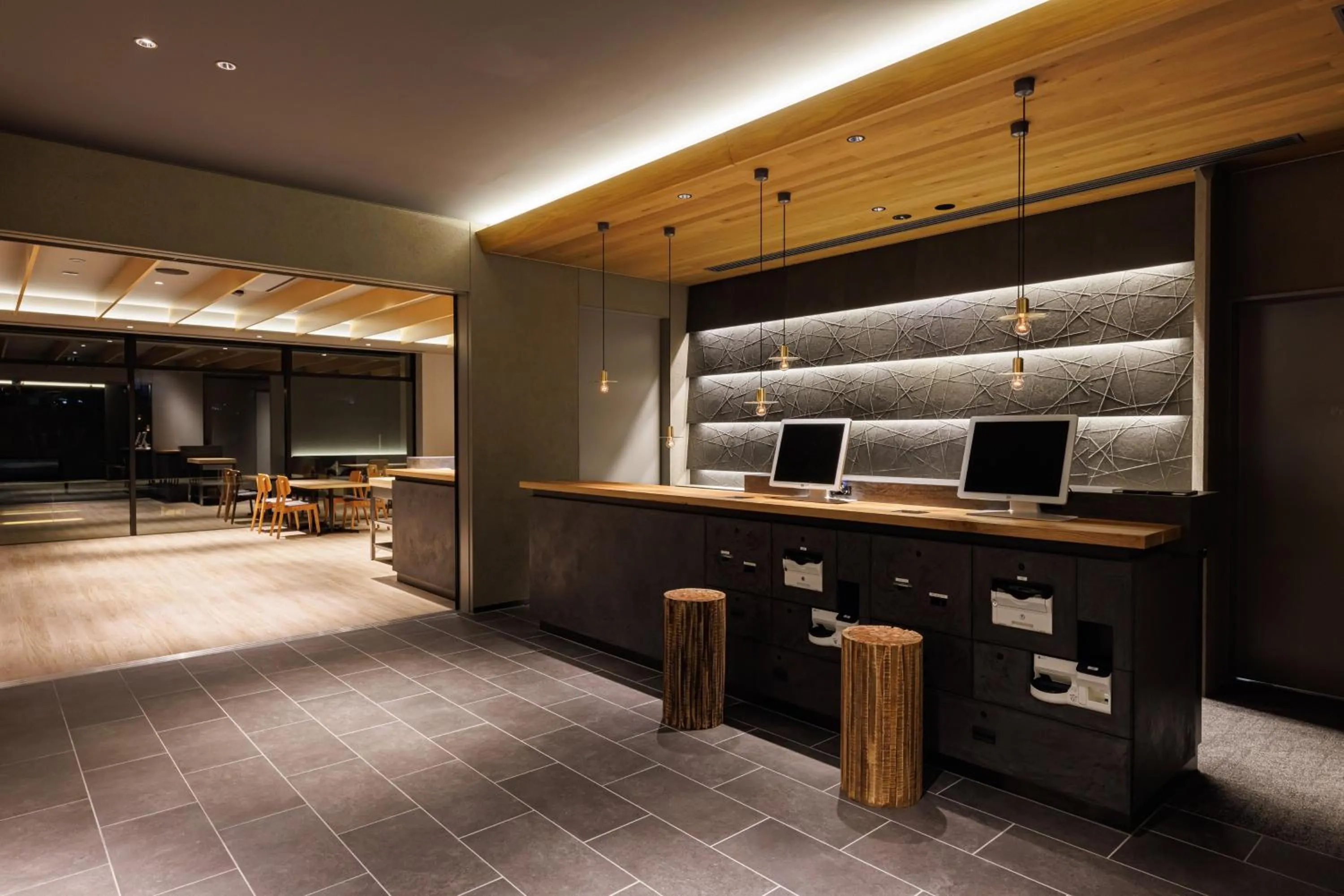 Lobby or reception in Minakami Onsen Aratashi Minakami