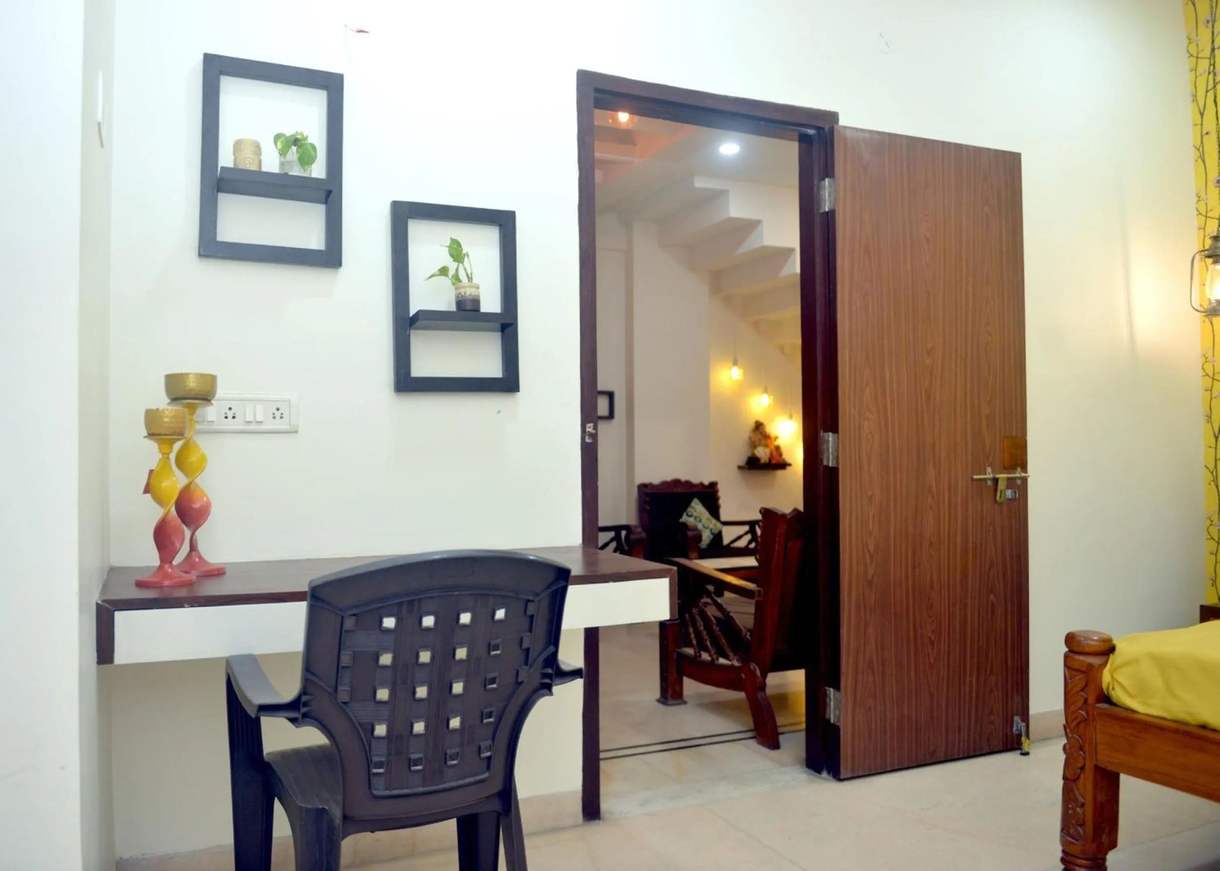 Living room in Paradise Homestay Civil Lines