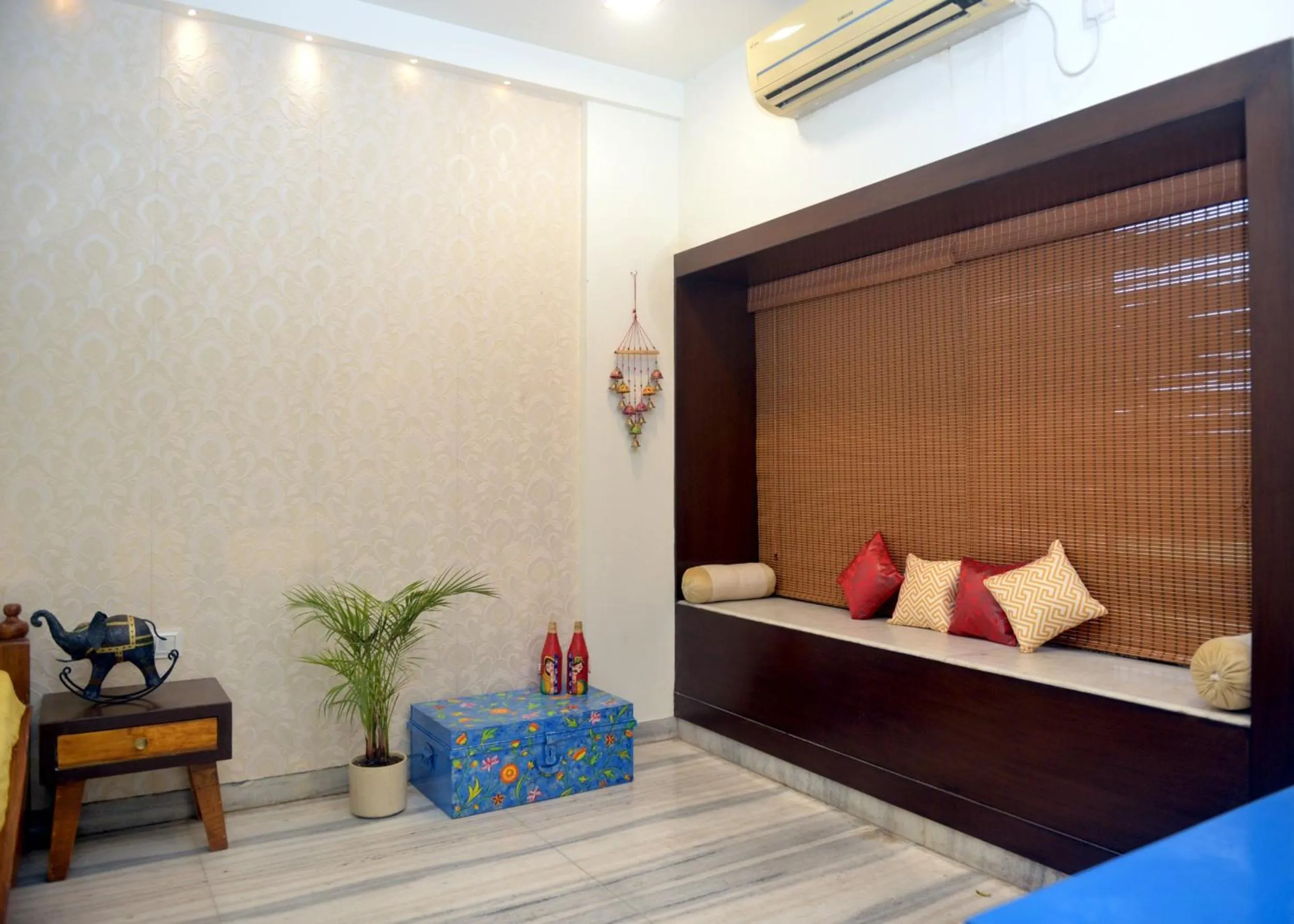 Bedroom, Bed in Paradise Homestay Civil Lines