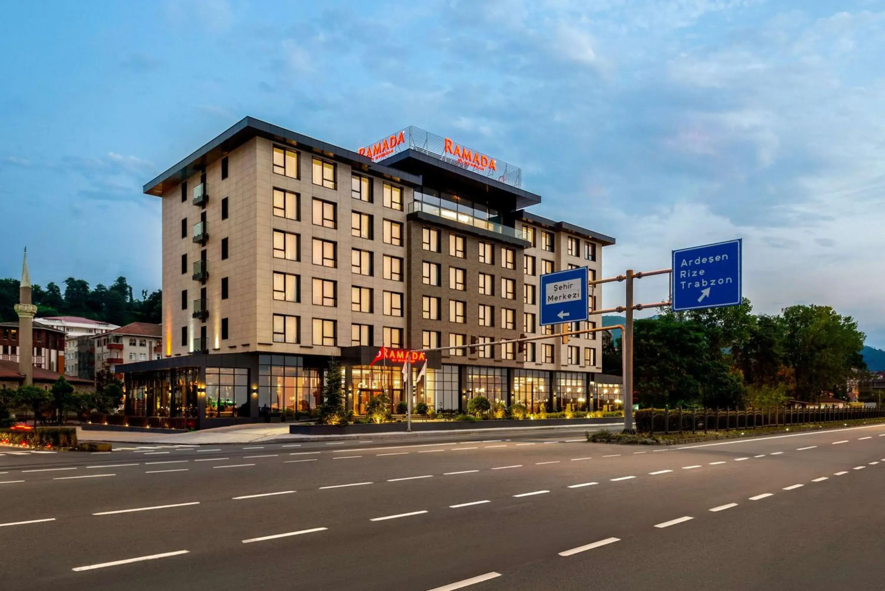 Property building in Ramada by Wyndham Rize Findikli Property building in Ramada by Wyndham Rize Findikli