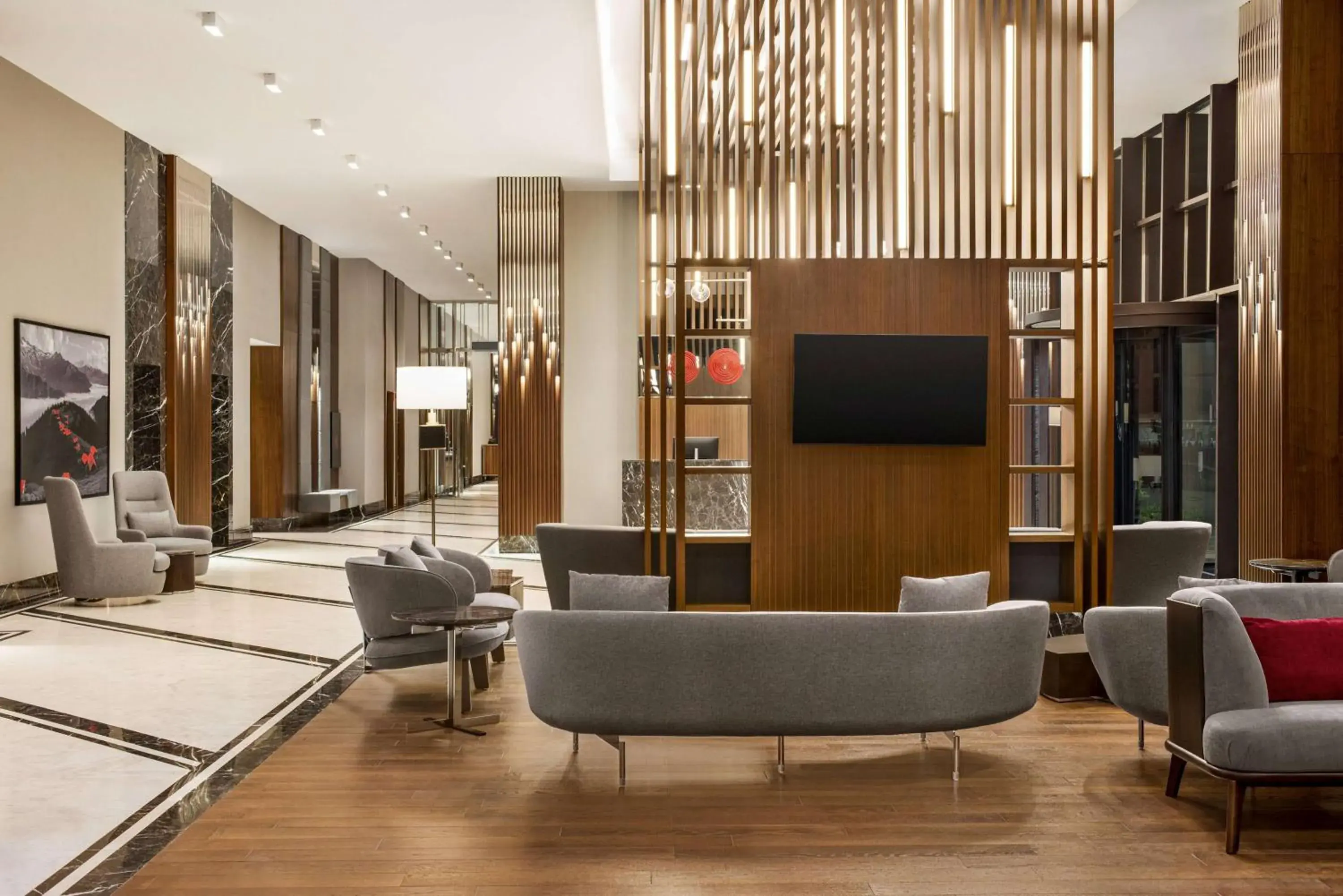 Lobby or reception in Ramada by Wyndham Rize Findikli Lobby or reception in Ramada by Wyndham Rize Findikli