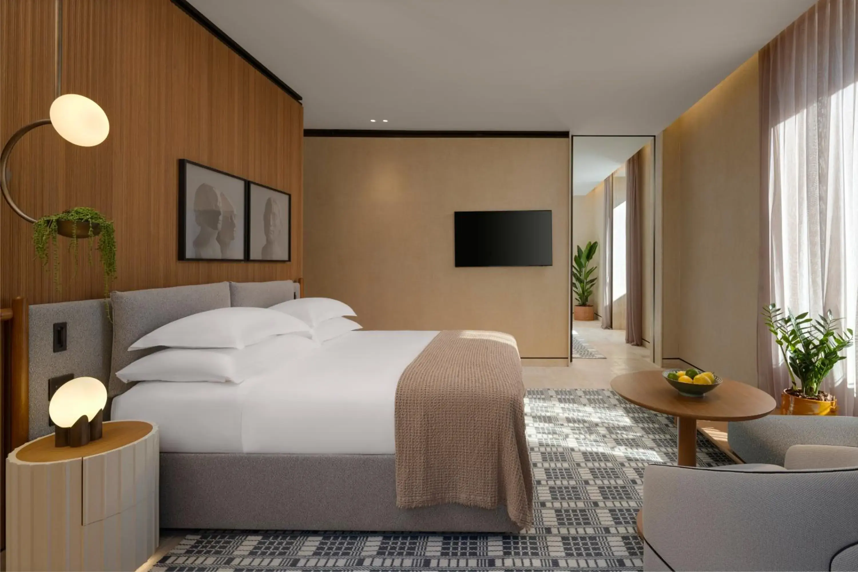 Bed in Six Senses Rome Bed in Six Senses Rome