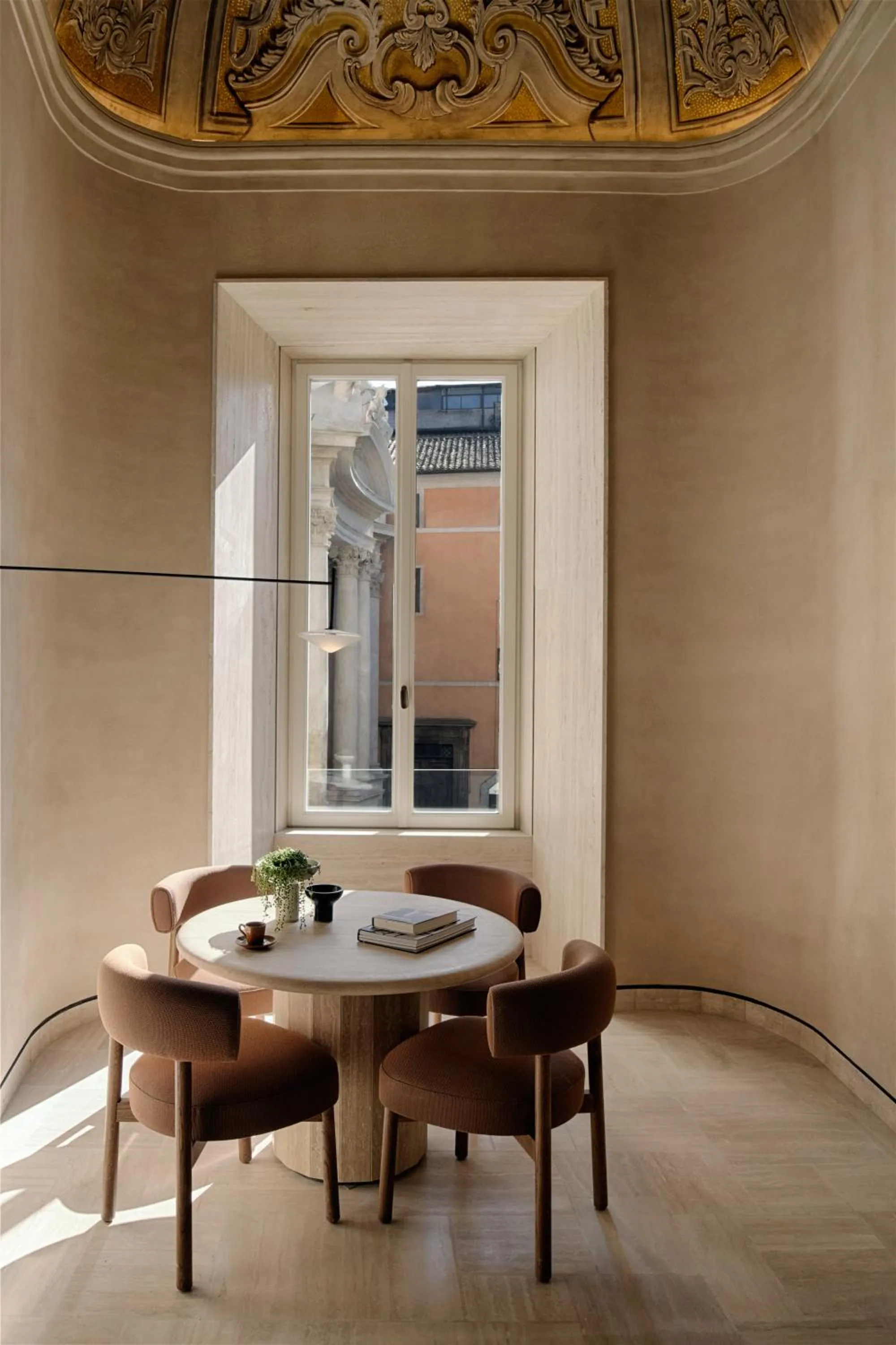Seating area in Six Senses Rome