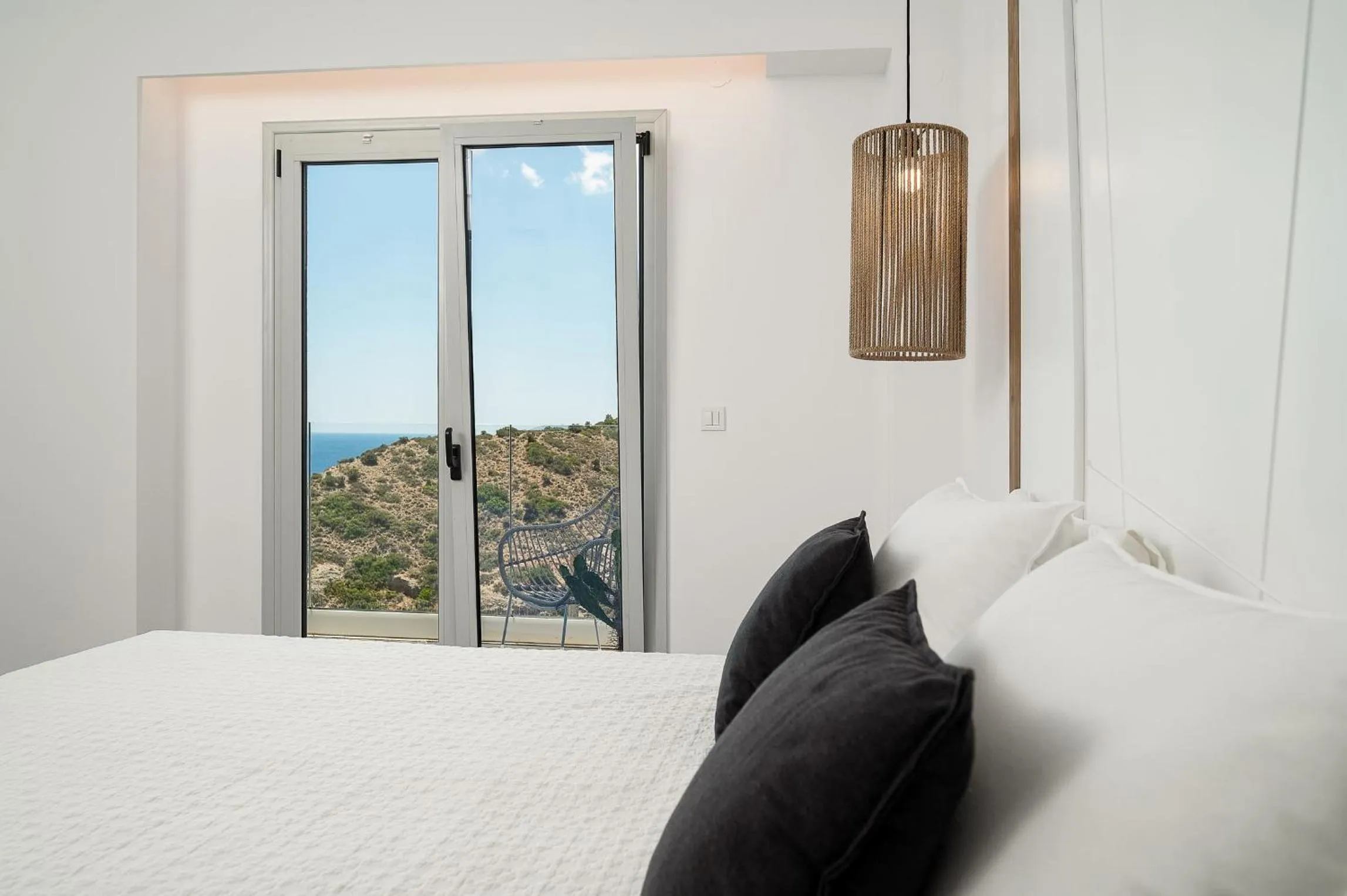 View (from property/room), Bed in Stella Luxury Apartments