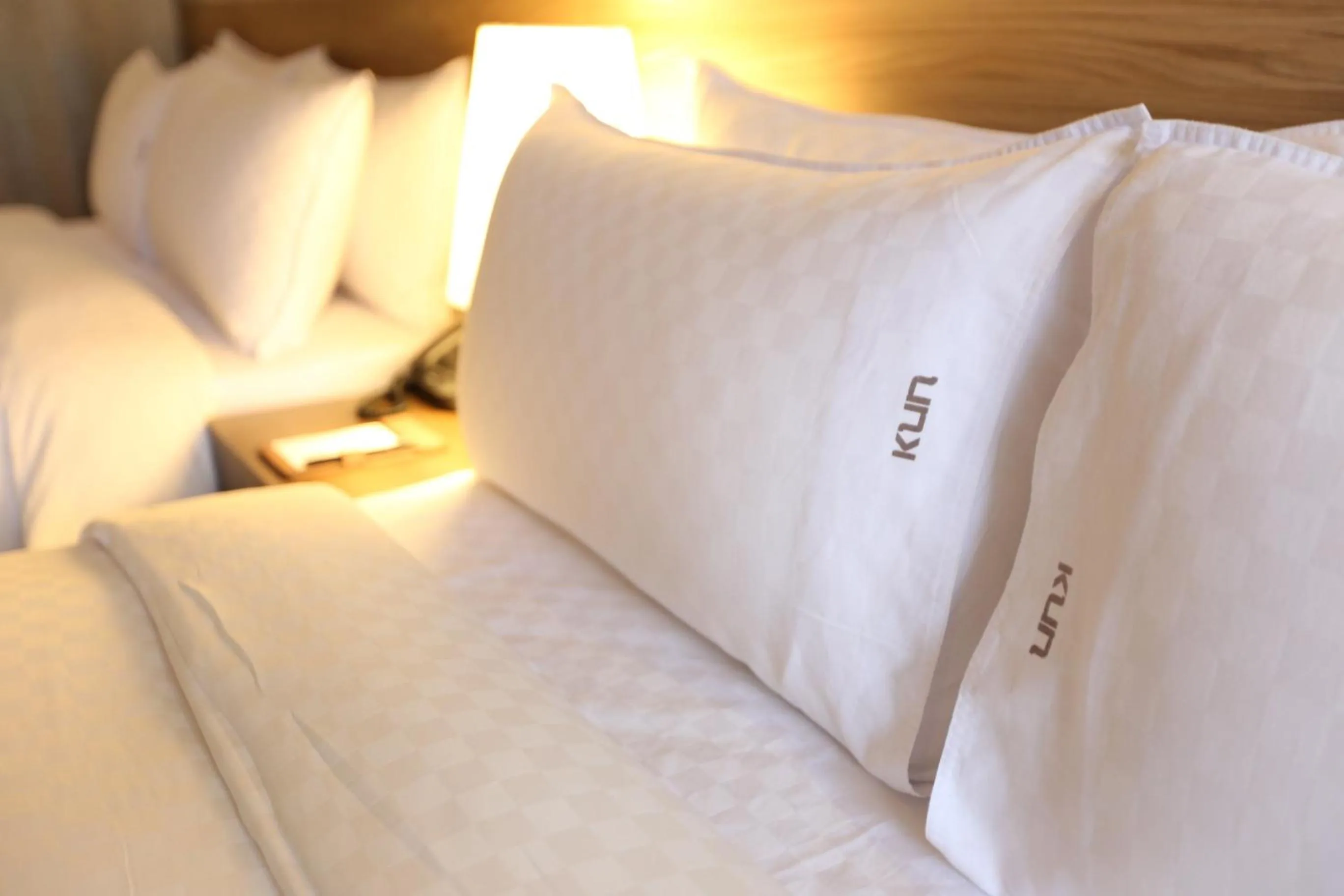 Bed in KUN Hotel