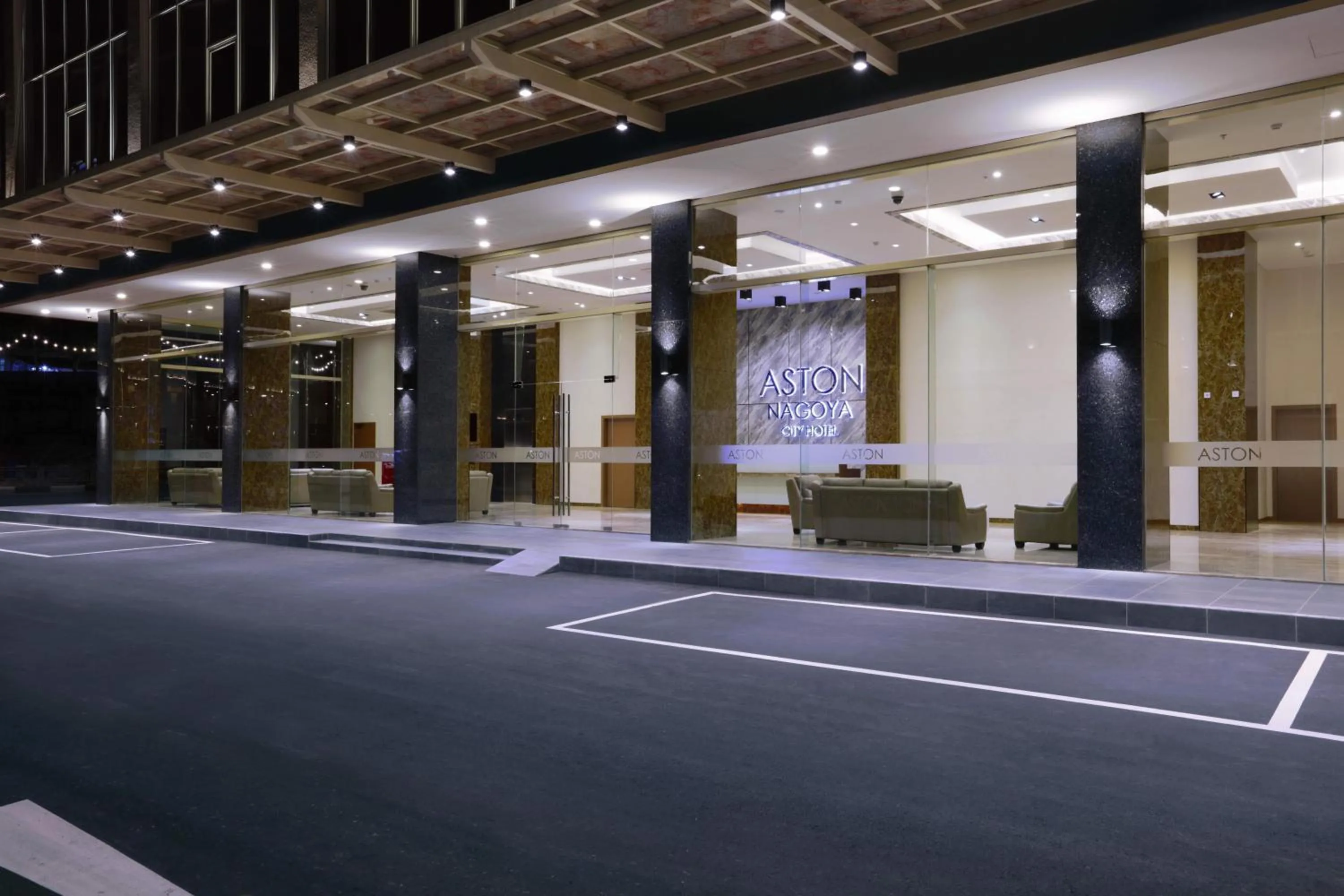 Property building in Aston Nagoya City Hotel