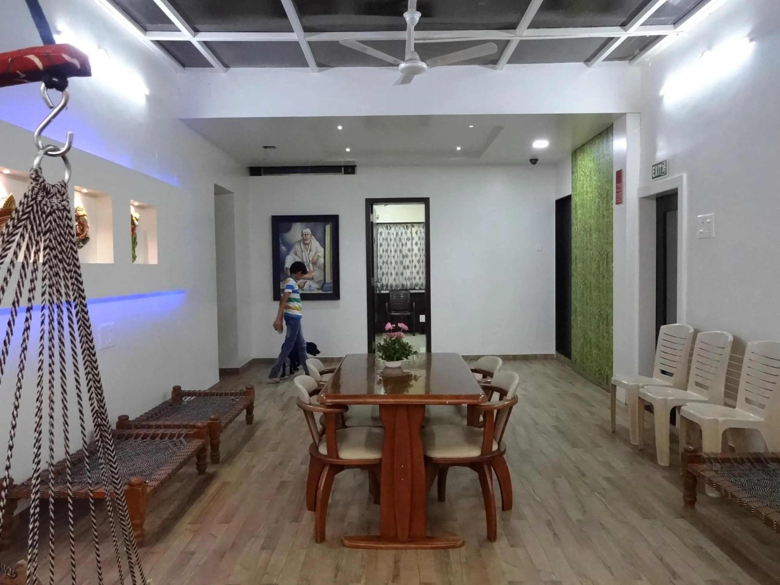 Living room in Teerth Villa