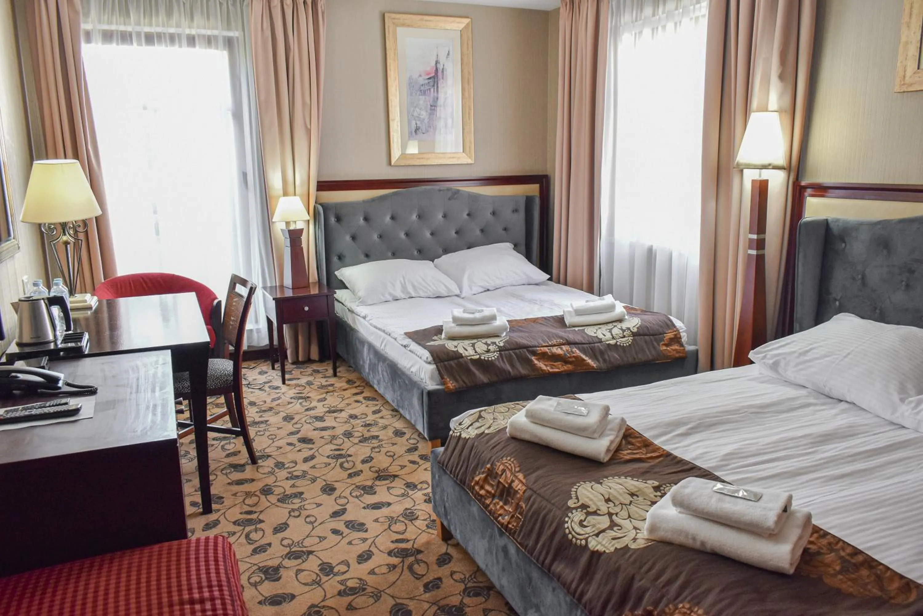 Photo of the whole room, Bed in Great Polonia Kraków Kazimierz