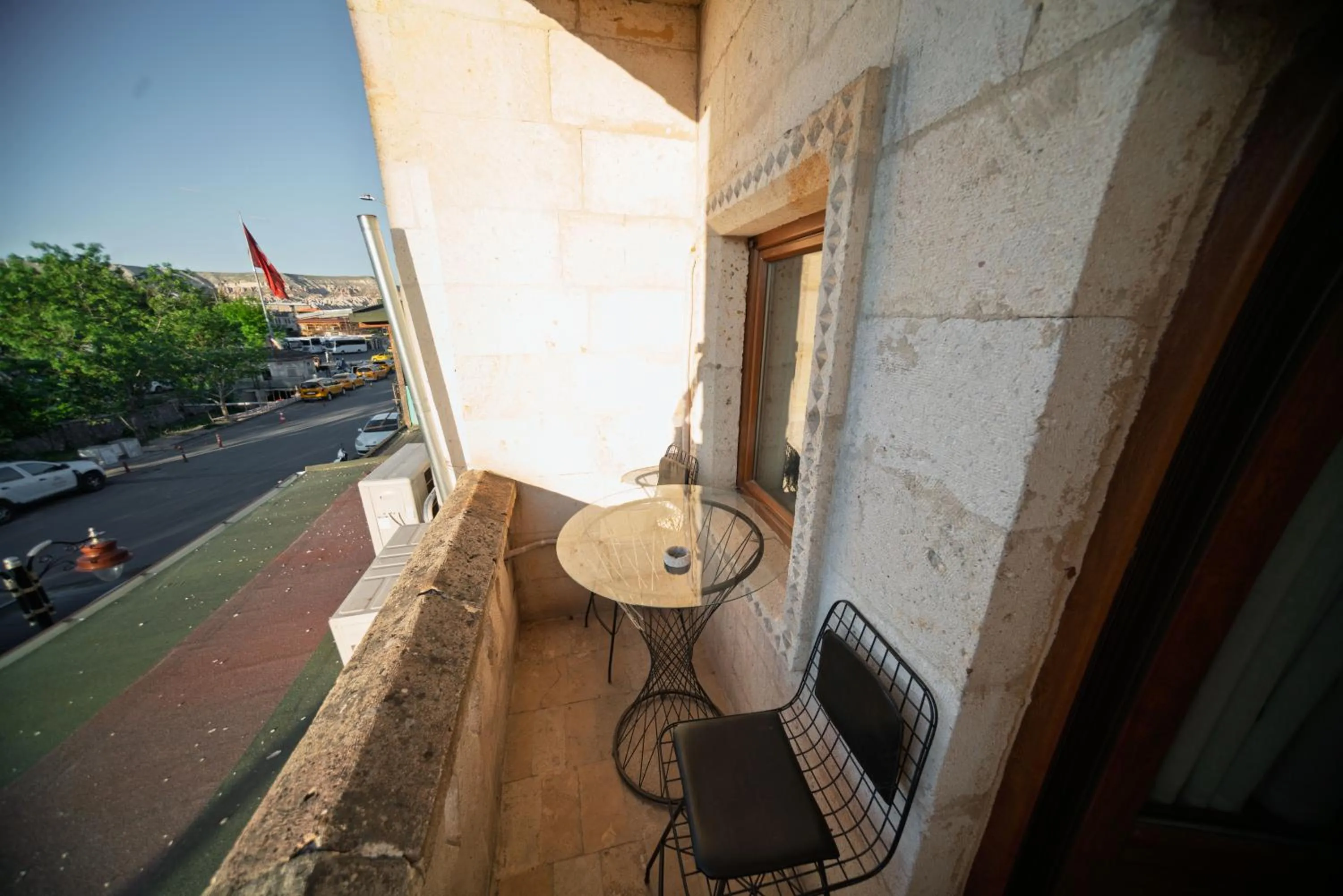 Balcony/Terrace in Azalea Terrace Cave Hotel