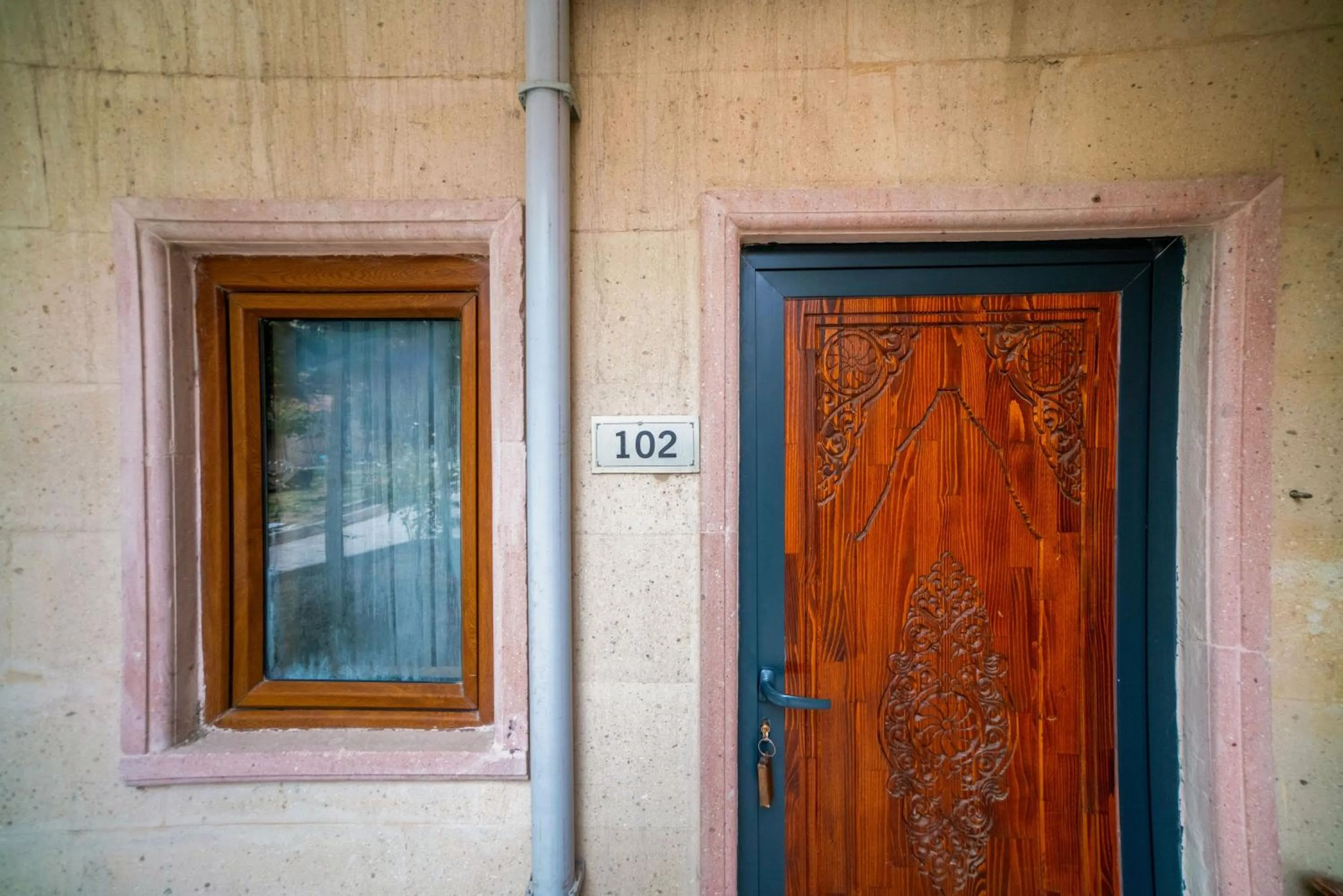 Facade/entrance in Azalea Terrace Cave Hotel
