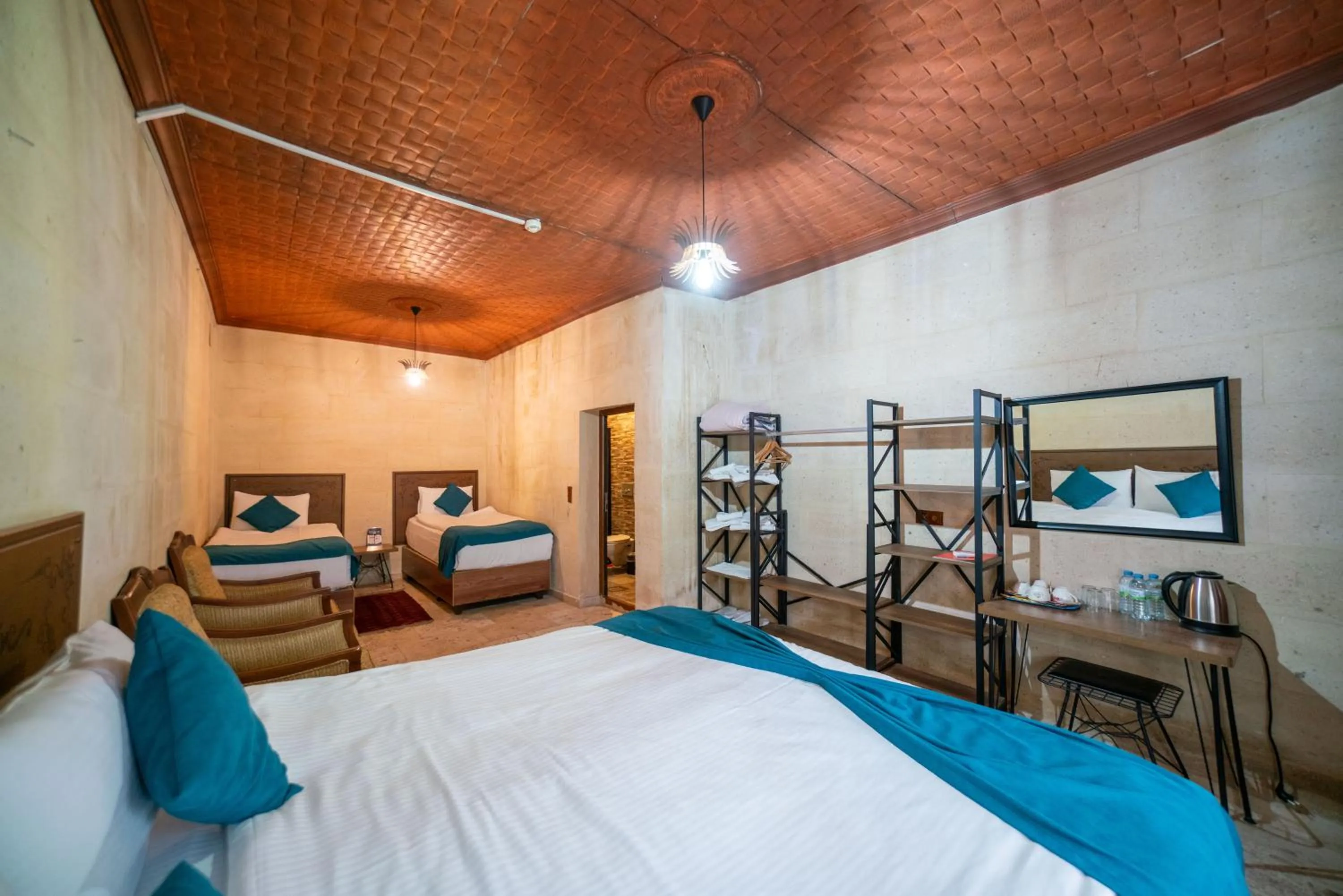 Photo of the whole room, Bed in Azalea Terrace Cave Hotel