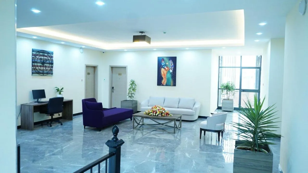 Seating area in Triple E Hotel and Spa