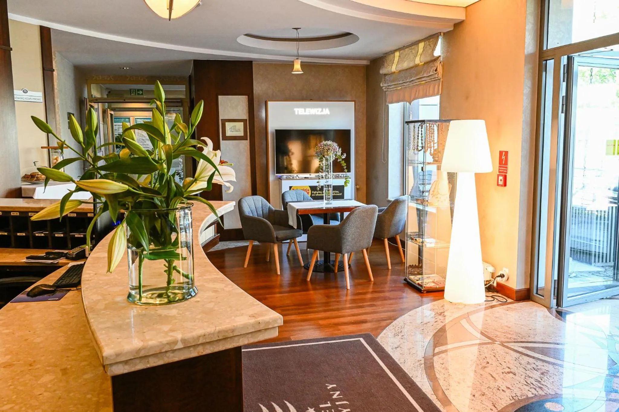 Lobby or reception in Hotel Kuracyjny Spa & Wellness