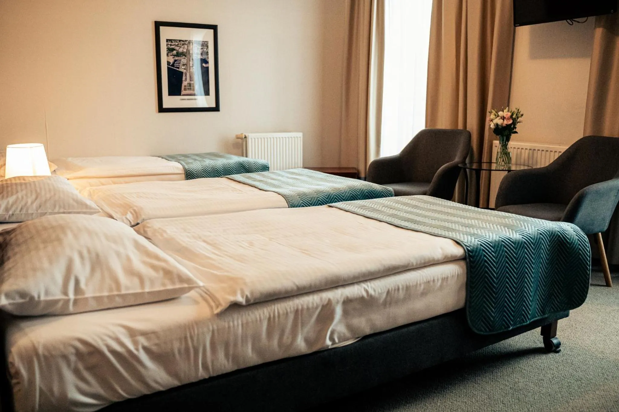 Bed in Hotel Kuracyjny Spa & Wellness