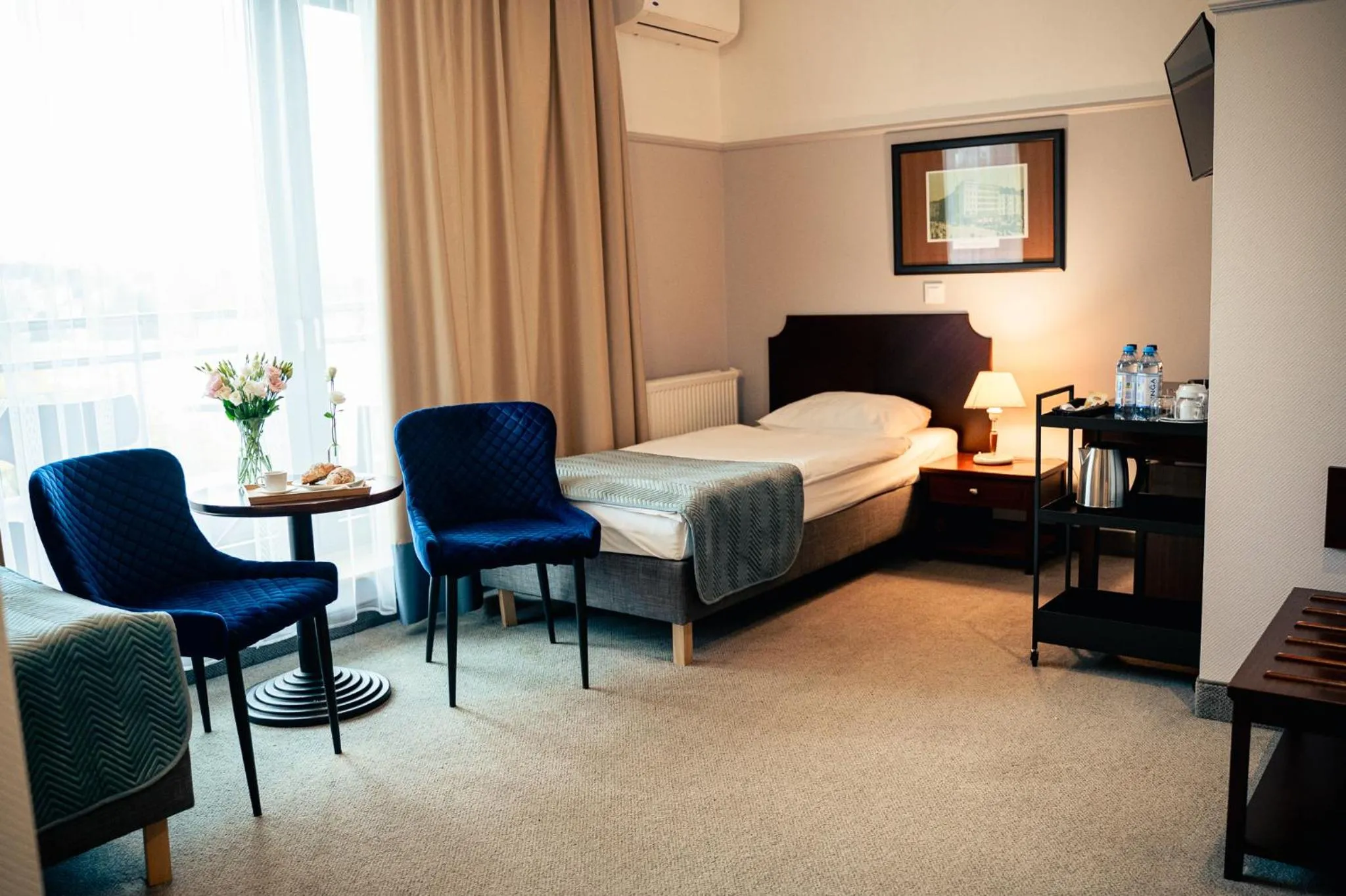 Bed in Hotel Kuracyjny Spa & Wellness