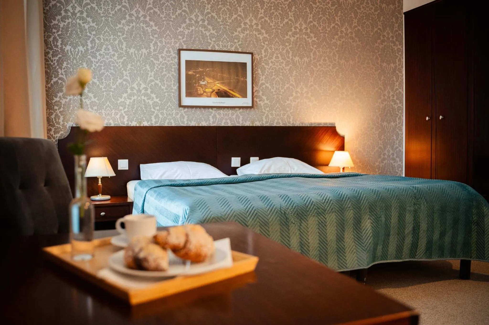 Bed in Hotel Kuracyjny Spa & Wellness