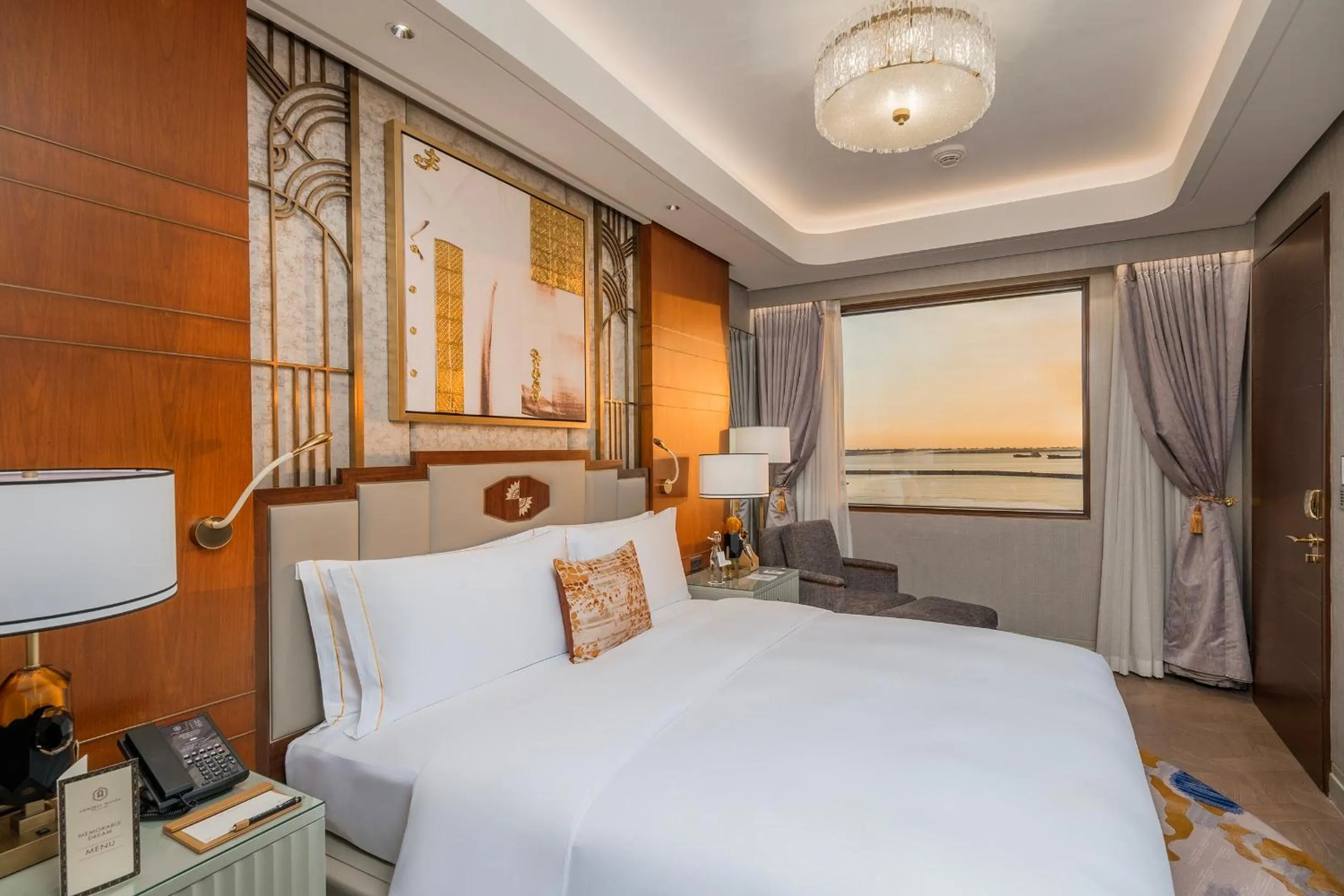 Bed in Admiral Hotel Manila - MGallery Collection