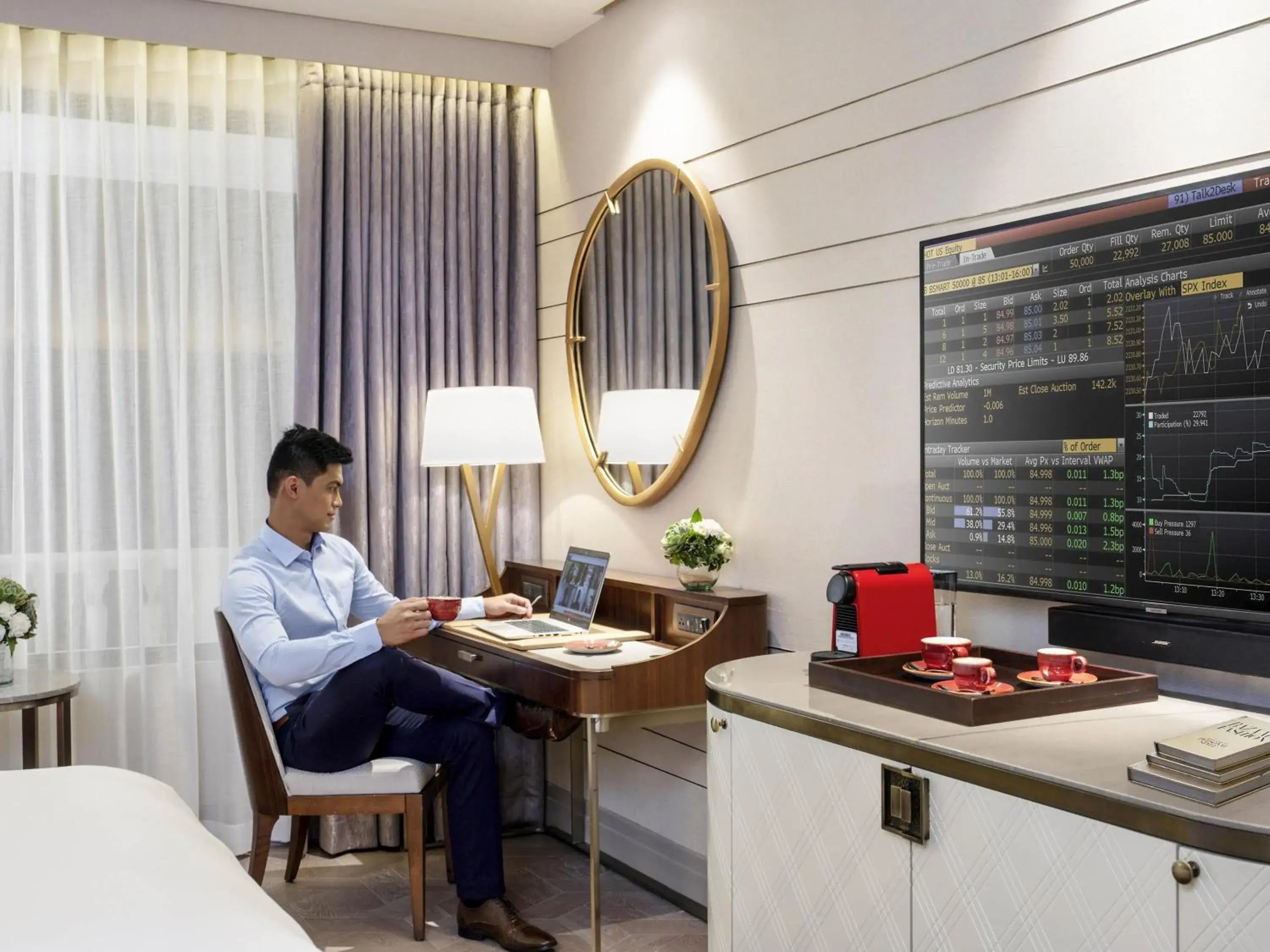 Superior Atrium King Room in Admiral Hotel Manila - MGallery Collection Superior Atrium King Room in Admiral Hotel Manila - MGallery Collection