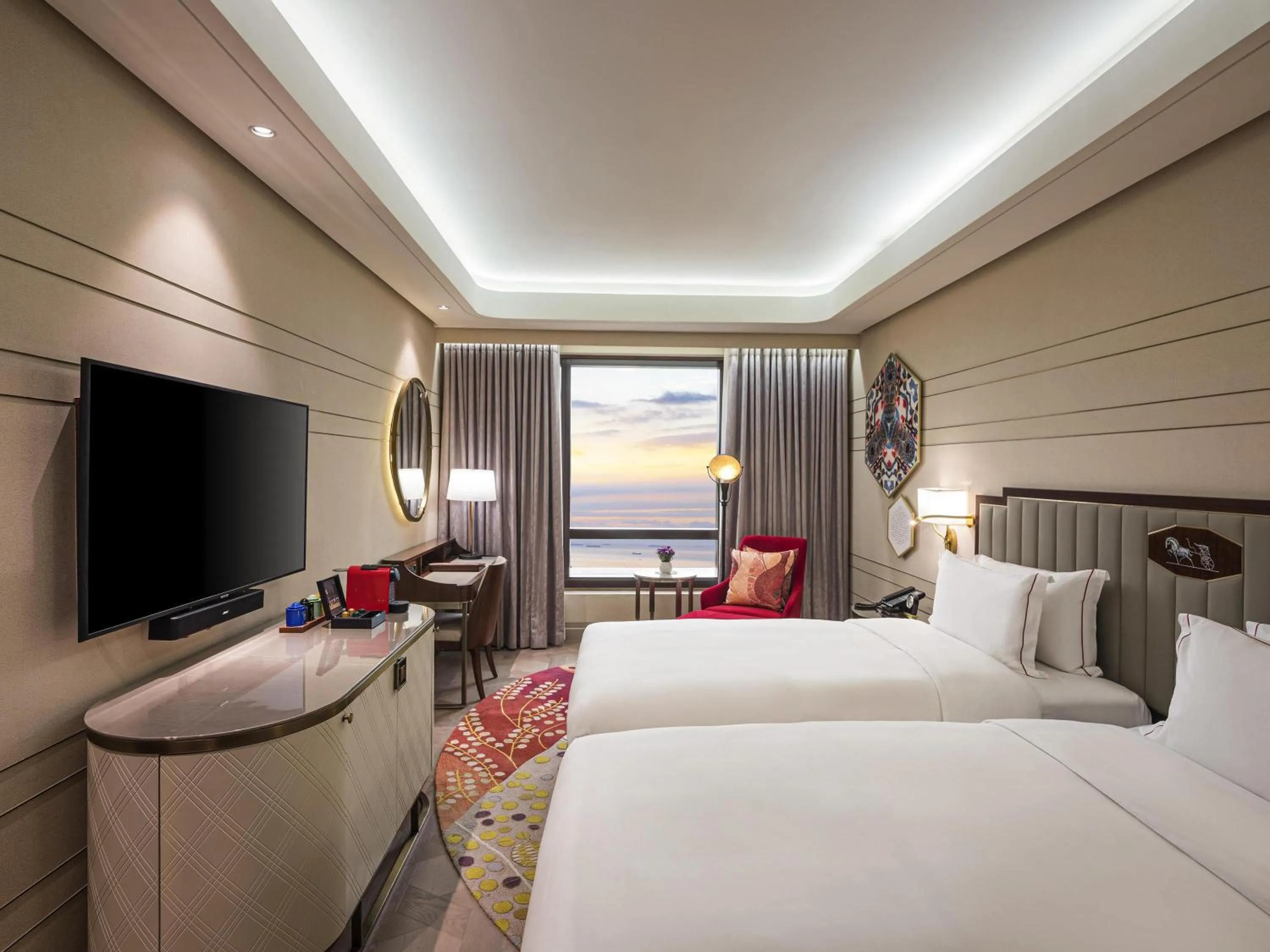 Bedroom, Bed in Admiral Hotel Manila - MGallery Collection