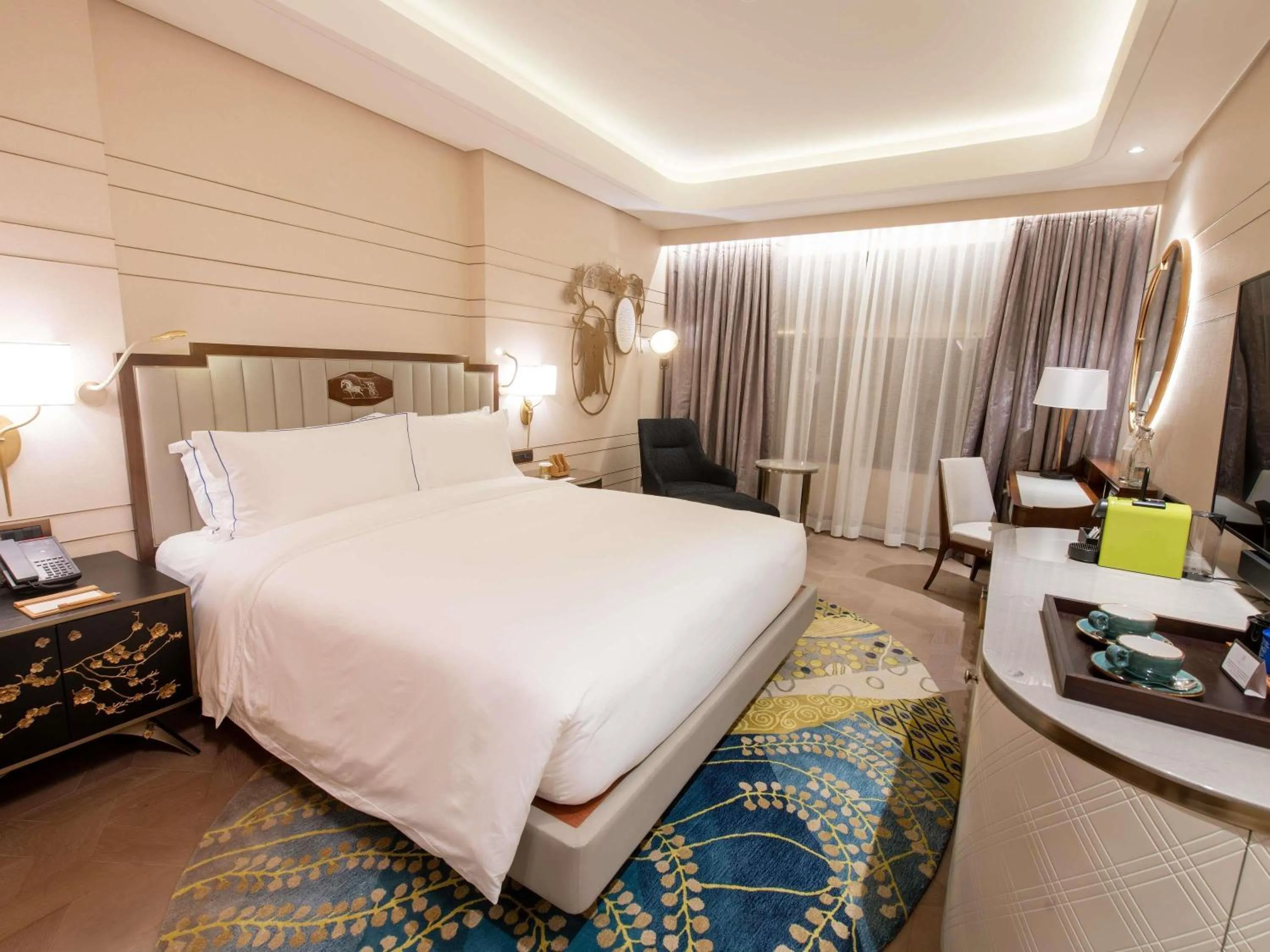 Bedroom, Bed in Admiral Hotel Manila - MGallery Collection
