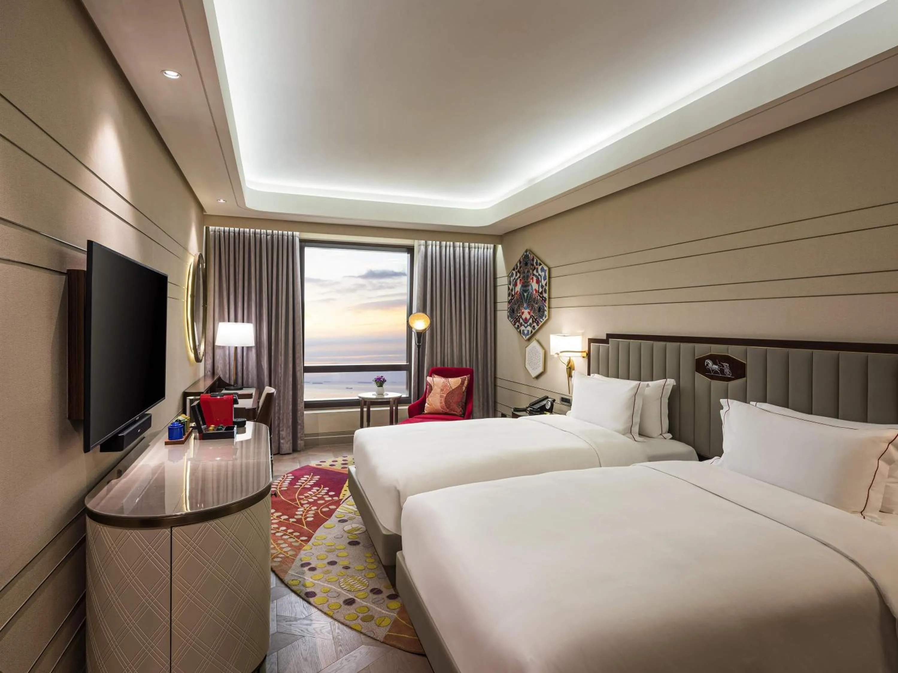 Bedroom, Bed in Admiral Hotel Manila - MGallery Collection