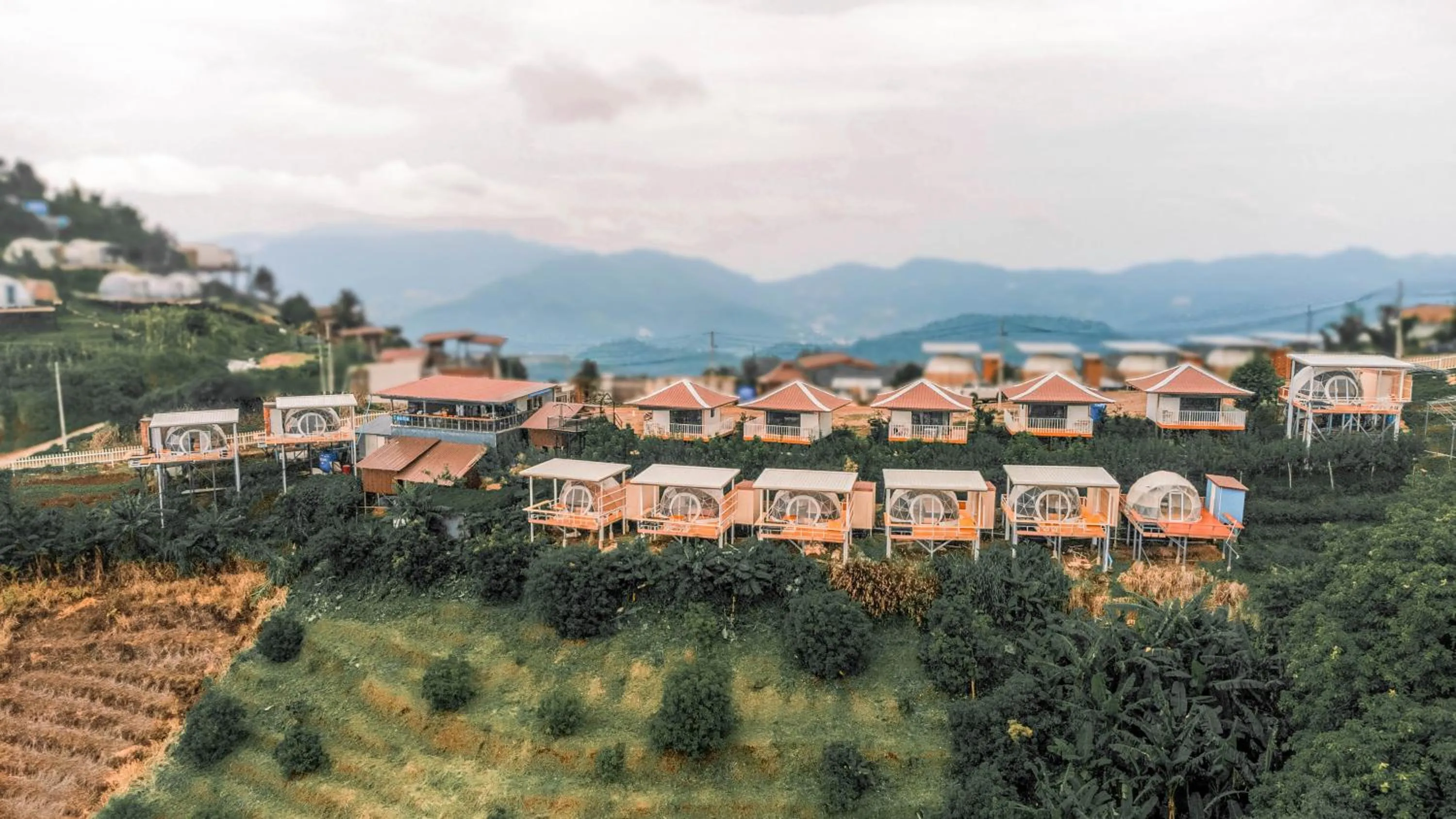 Floor plan in ม่อนชาพาเพลิน ม่อนแจ่ม Monchapaplearn Monjam