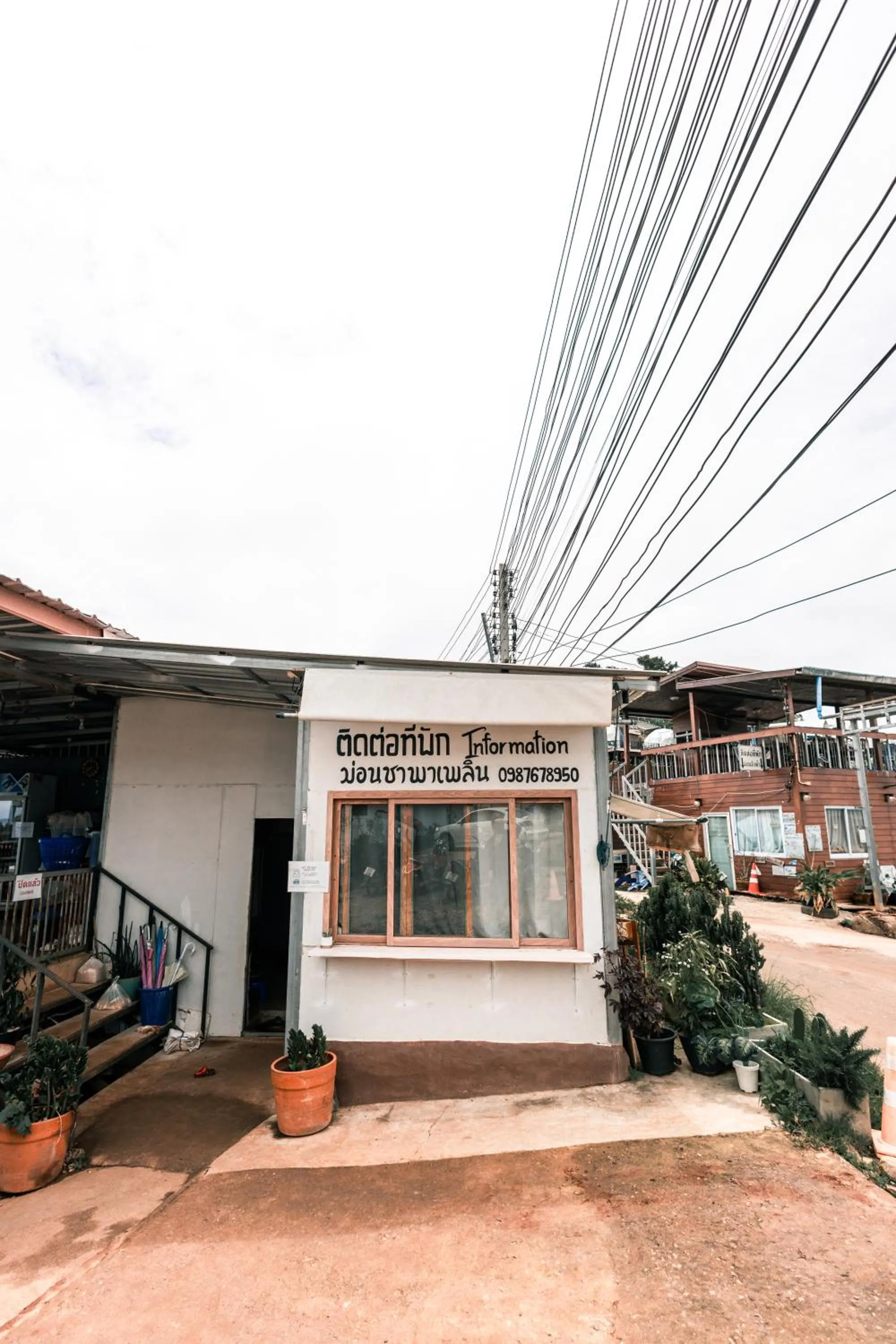 Communal lounge/ TV room in ม่อนชาพาเพลิน ม่อนแจ่ม Monchapaplearn Monjam