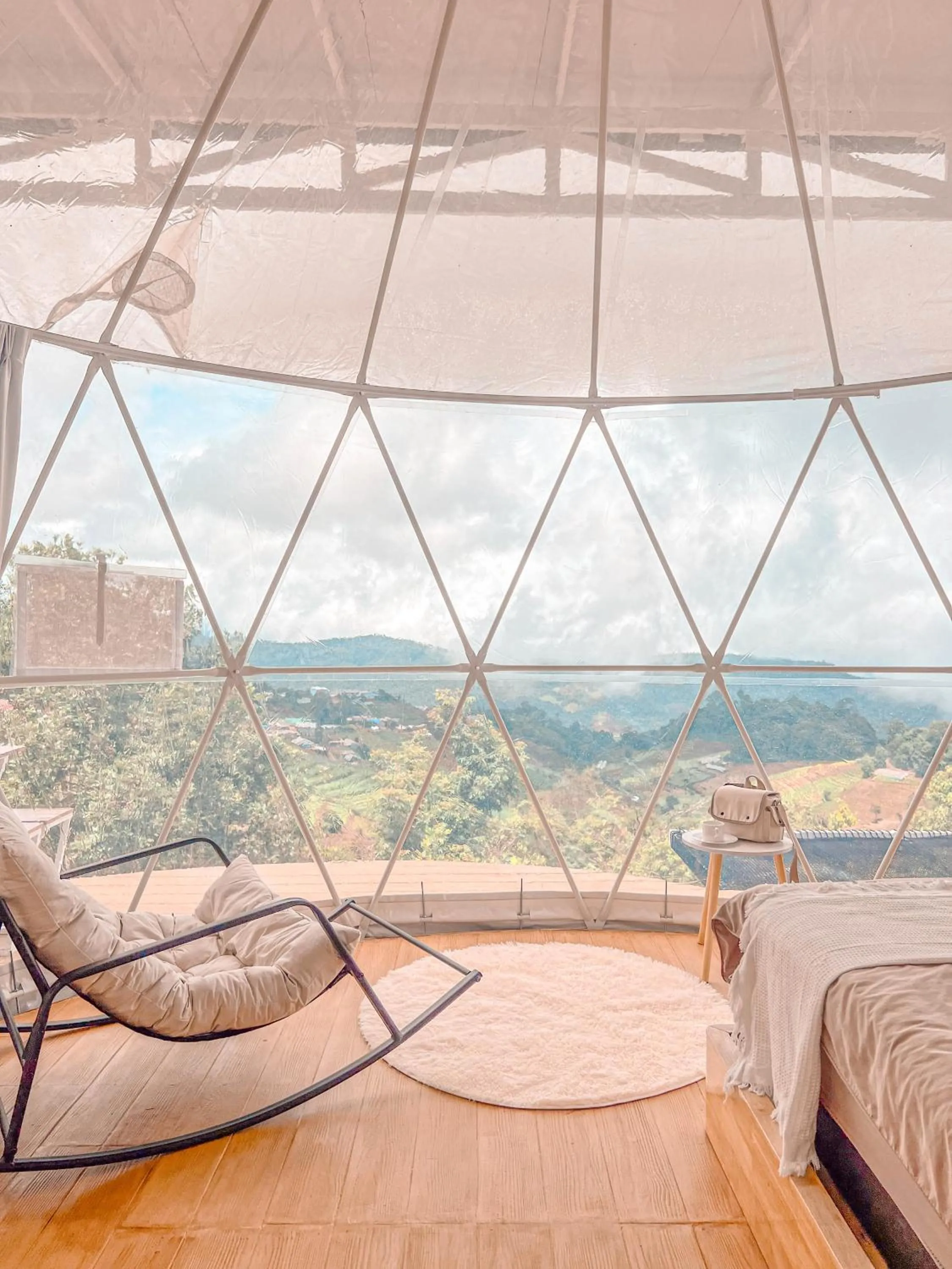 Patio in ม่อนชาพาเพลิน ม่อนแจ่ม Monchapaplearn Monjam