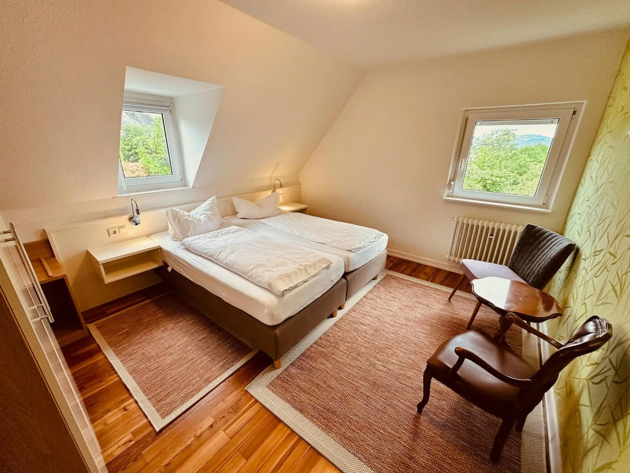 Bed in Ferienwohnungen Weingut Kilburg
