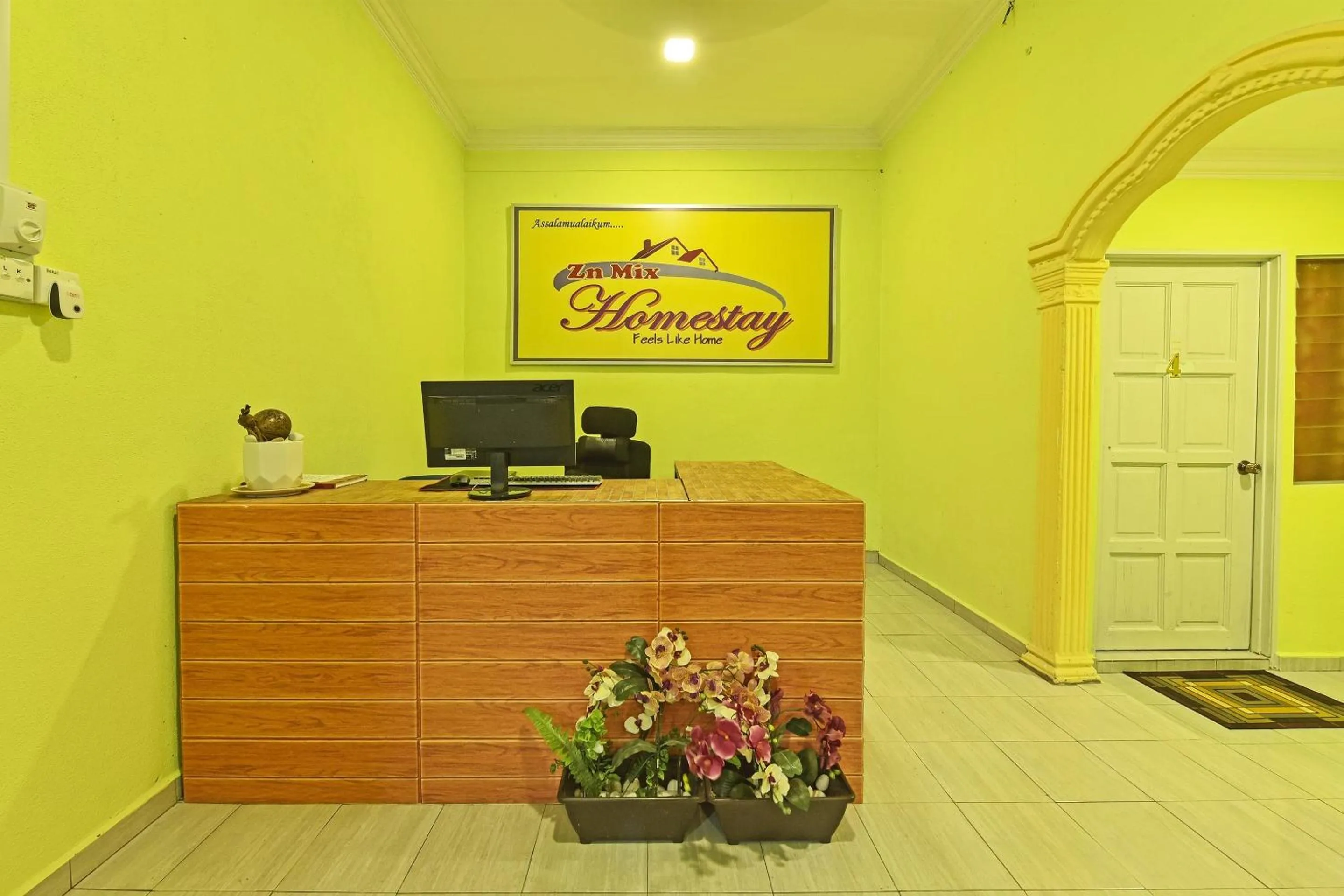 Lobby or reception in Hotel O Zn Mix Homestay & Roomstay