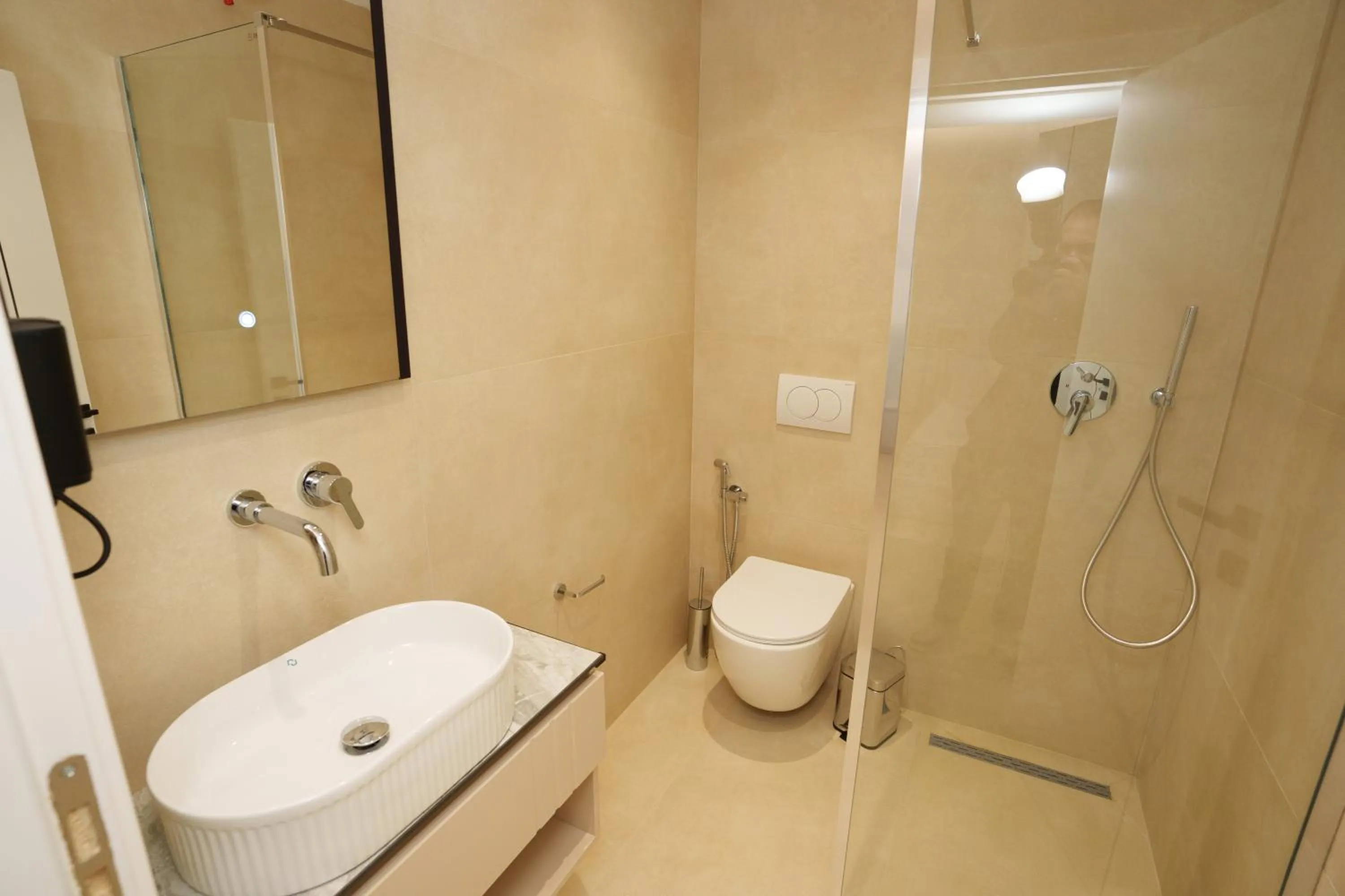 Shower in Belmond Hotel