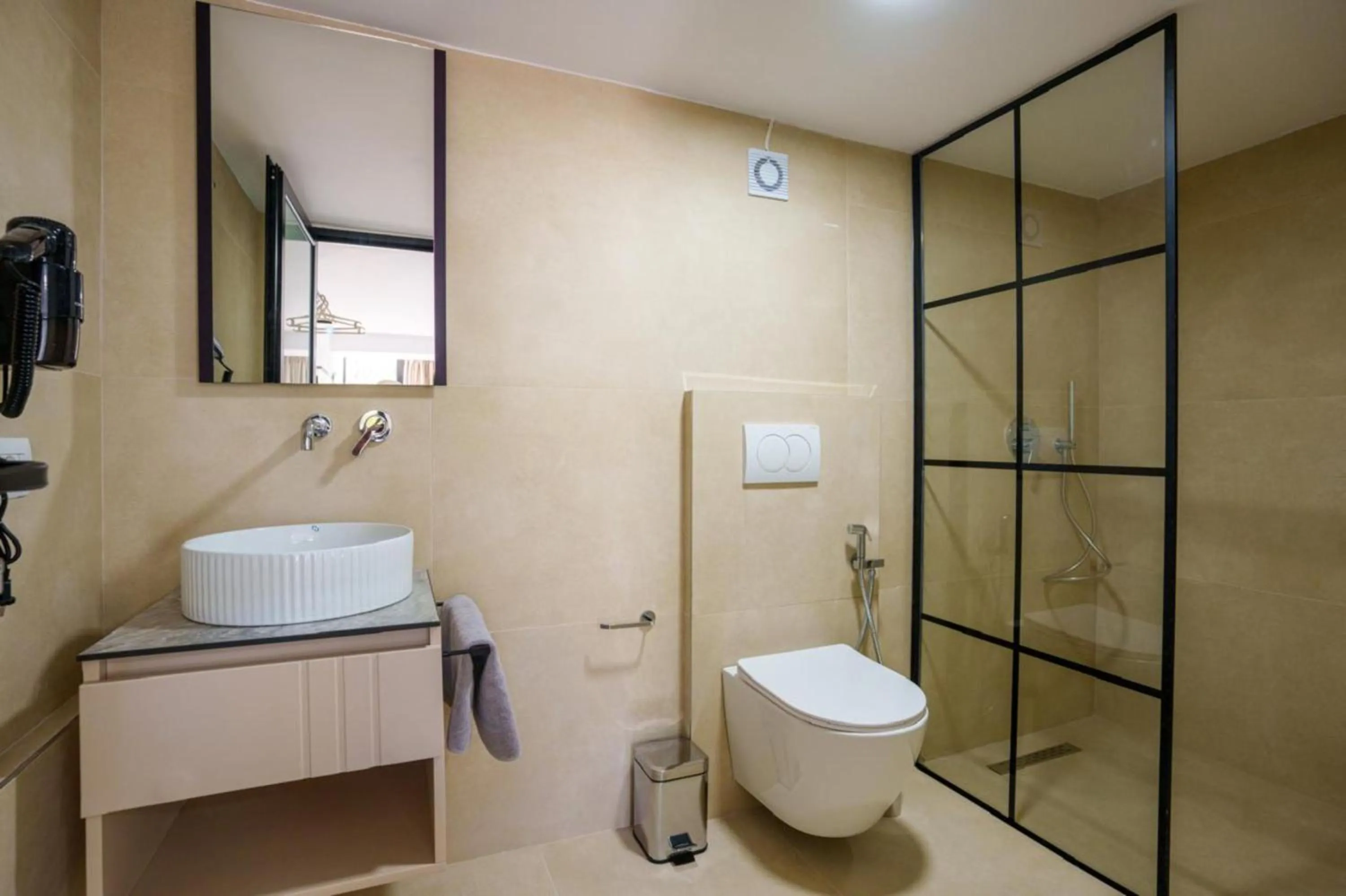 Shower in Belmond Hotel