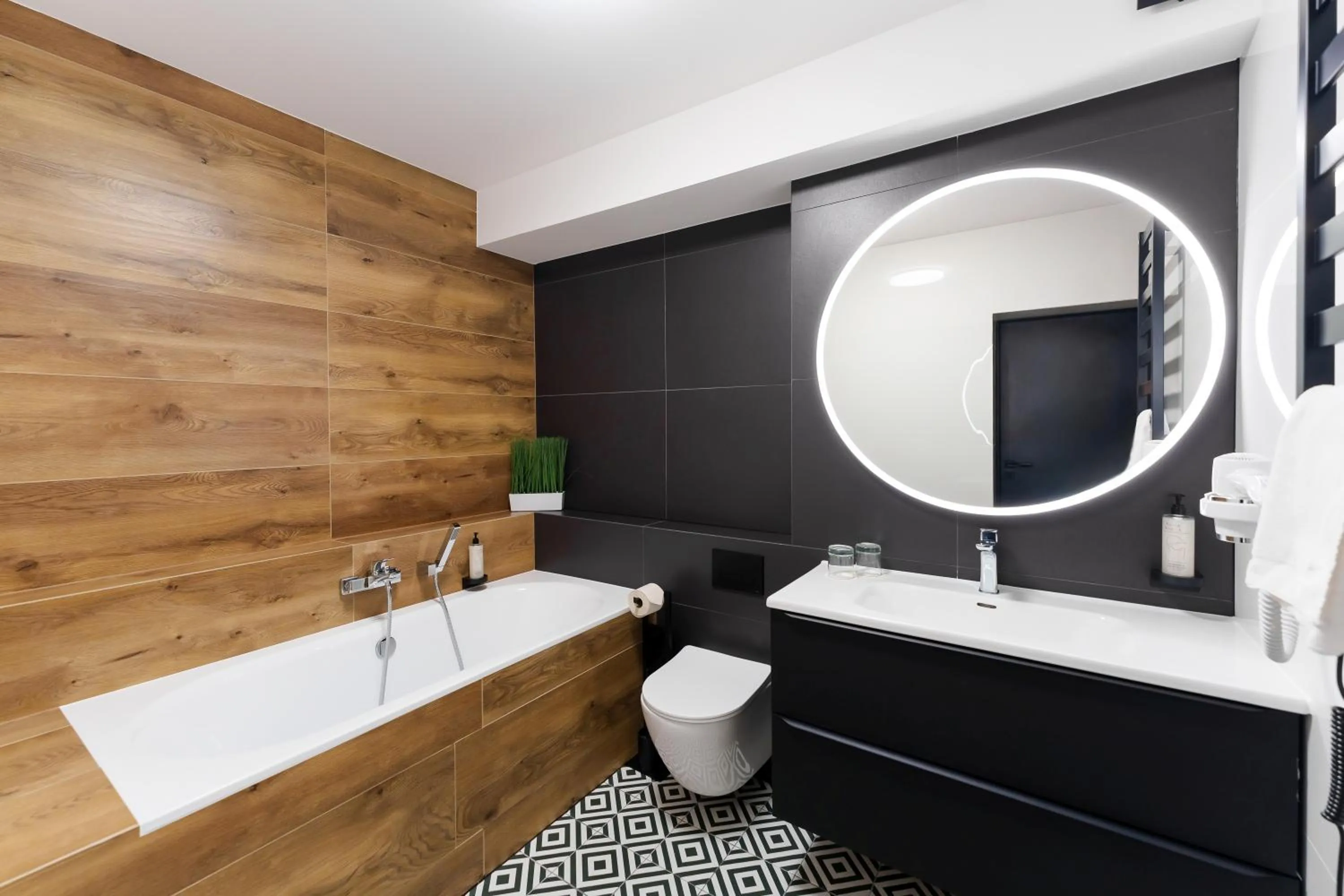 Bathroom in Hotel New Skanpol