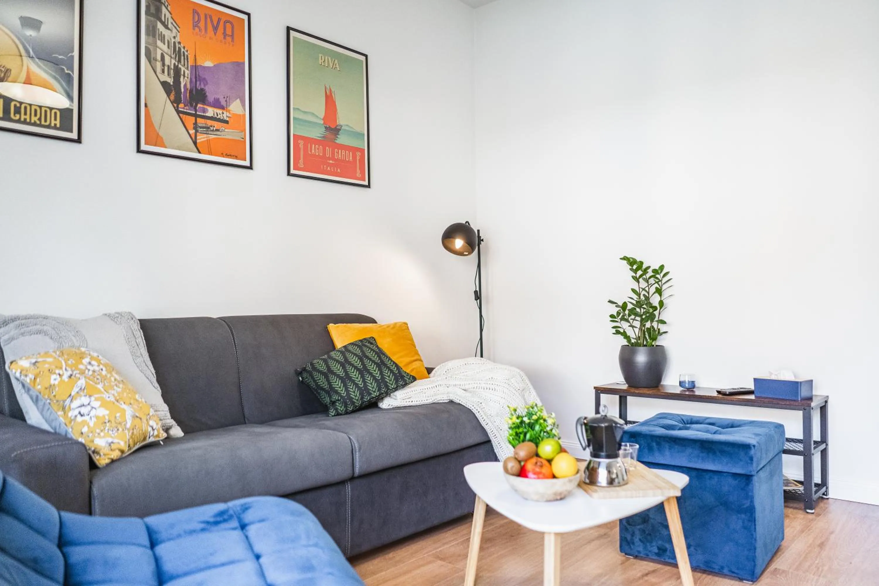 Living room in Outdooredo Garda Apartment