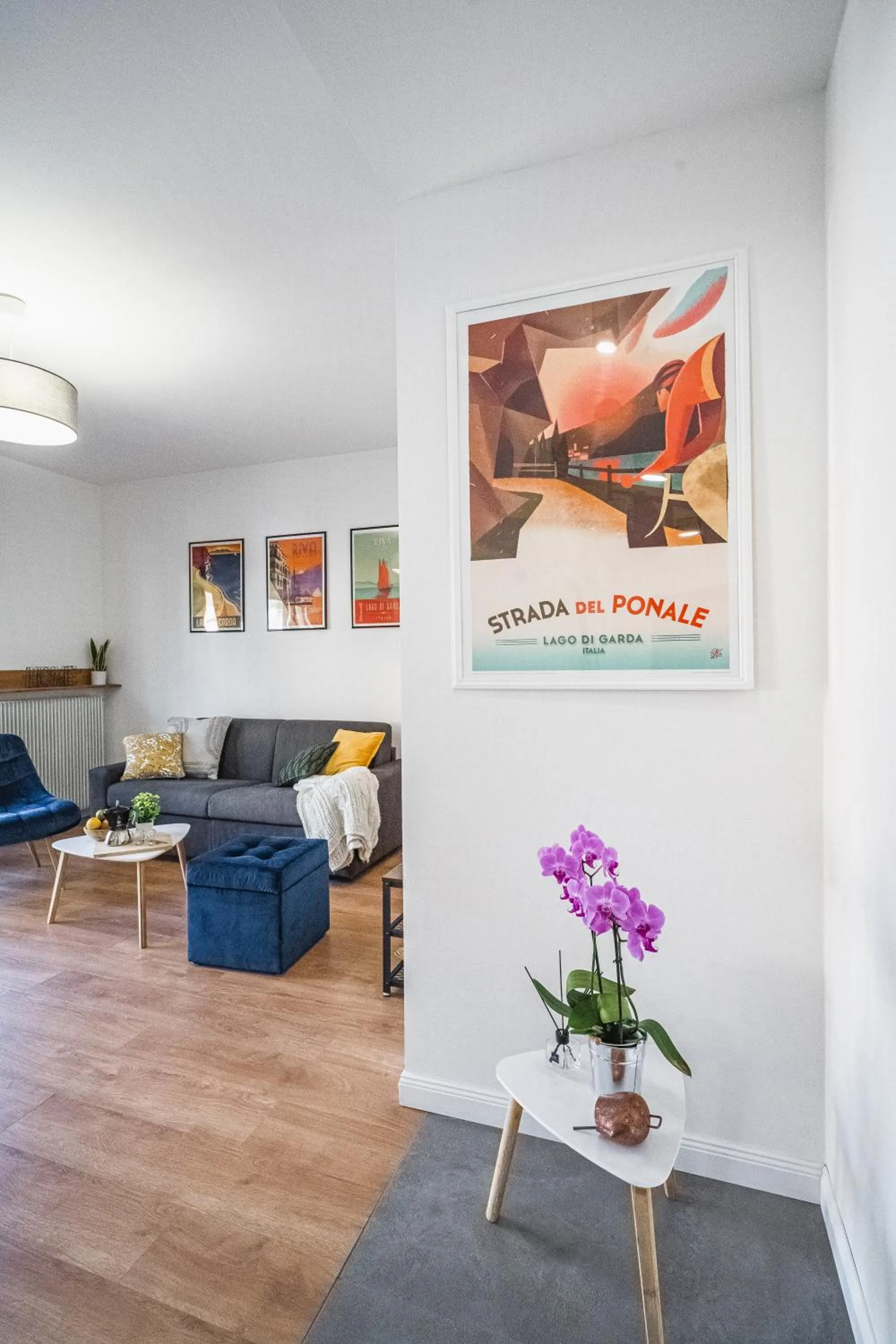 Living room in Outdooredo Garda Apartment
