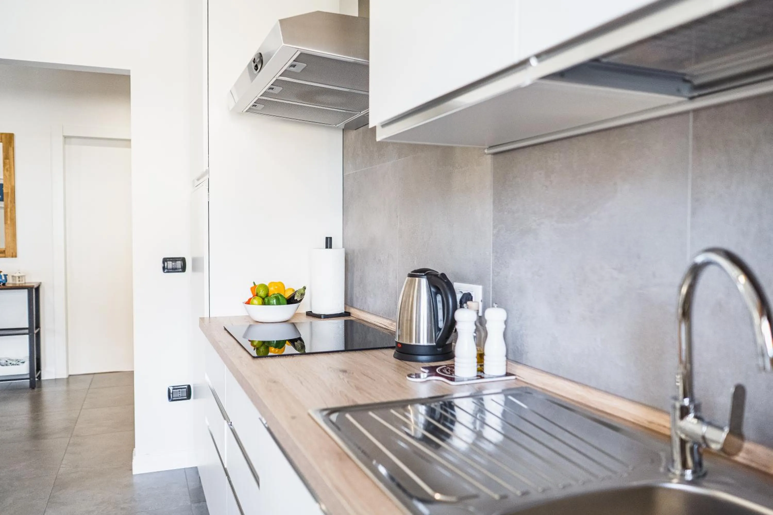 Kitchen or kitchenette in Outdooredo Garda Apartment