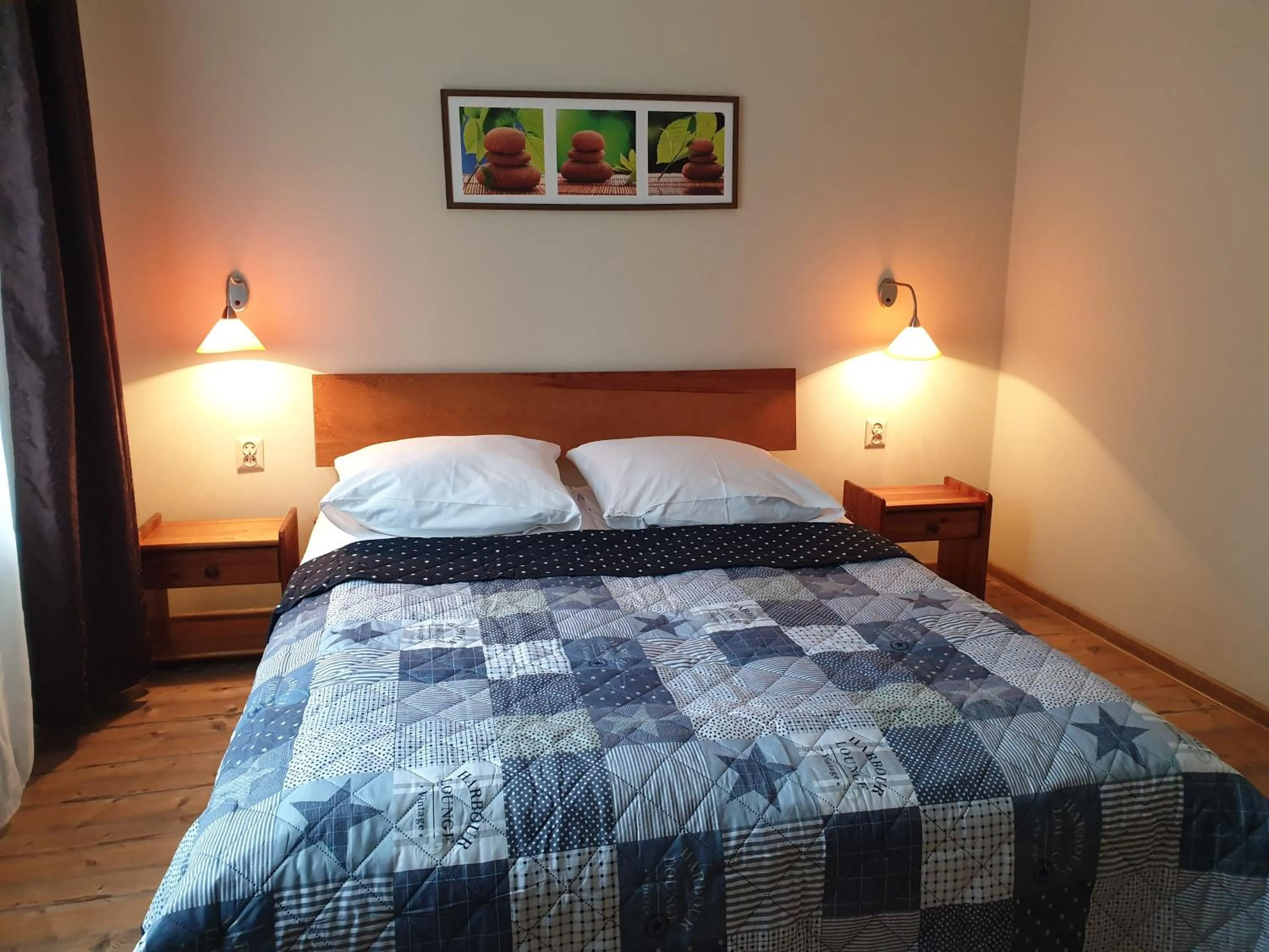 Bed in Pensjonat Amber