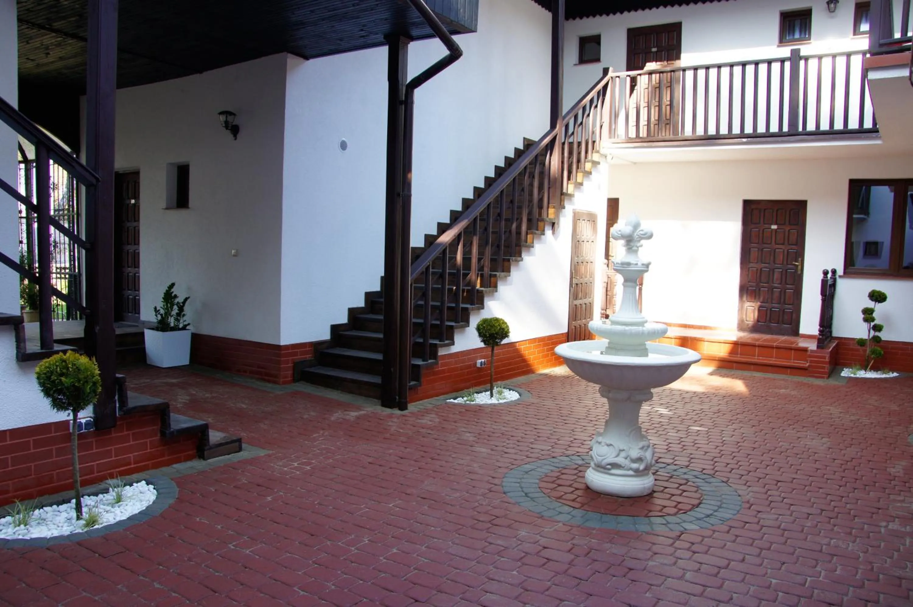 Patio in Pensjonat Amber