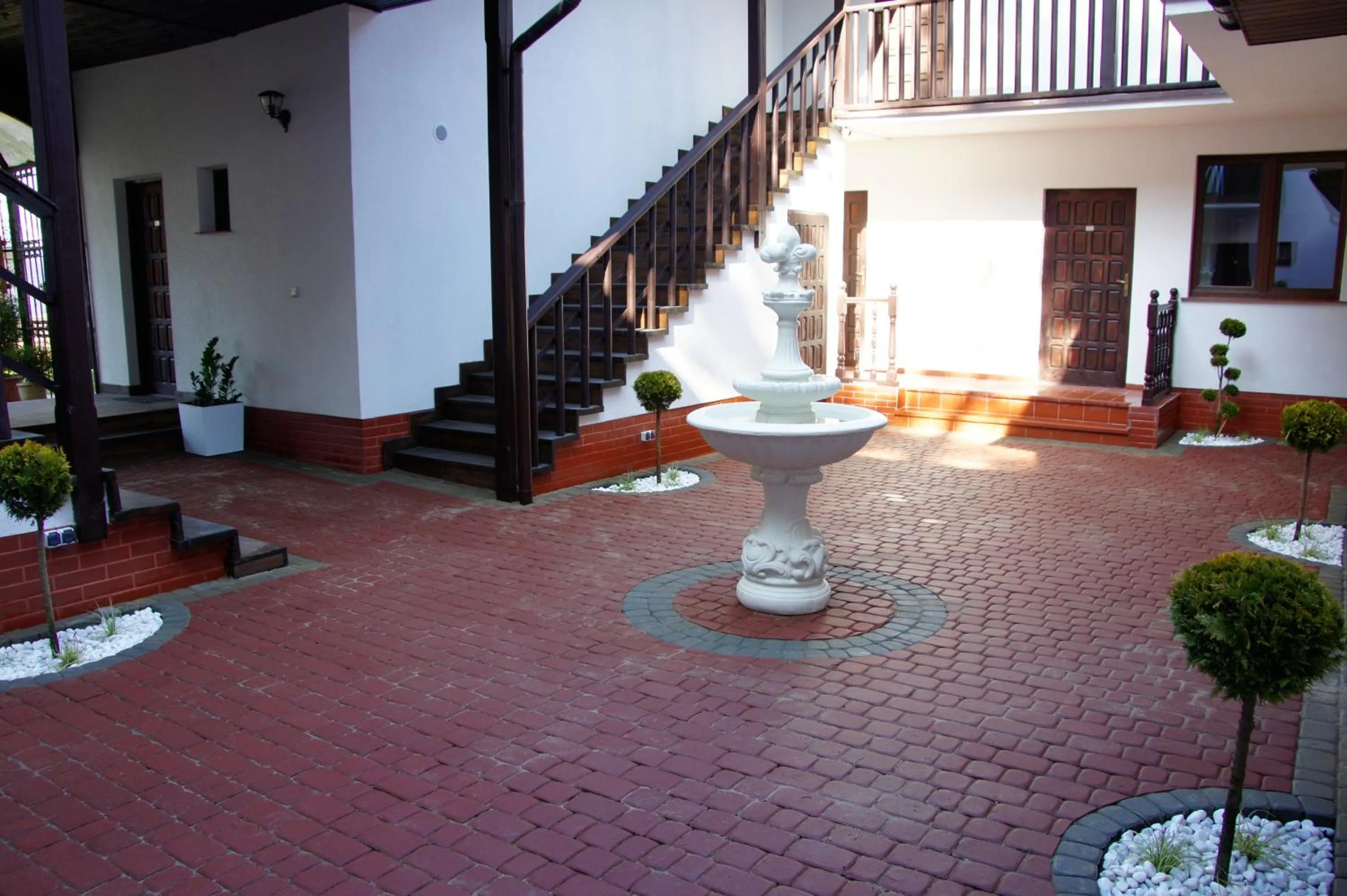 Patio in Pensjonat Amber