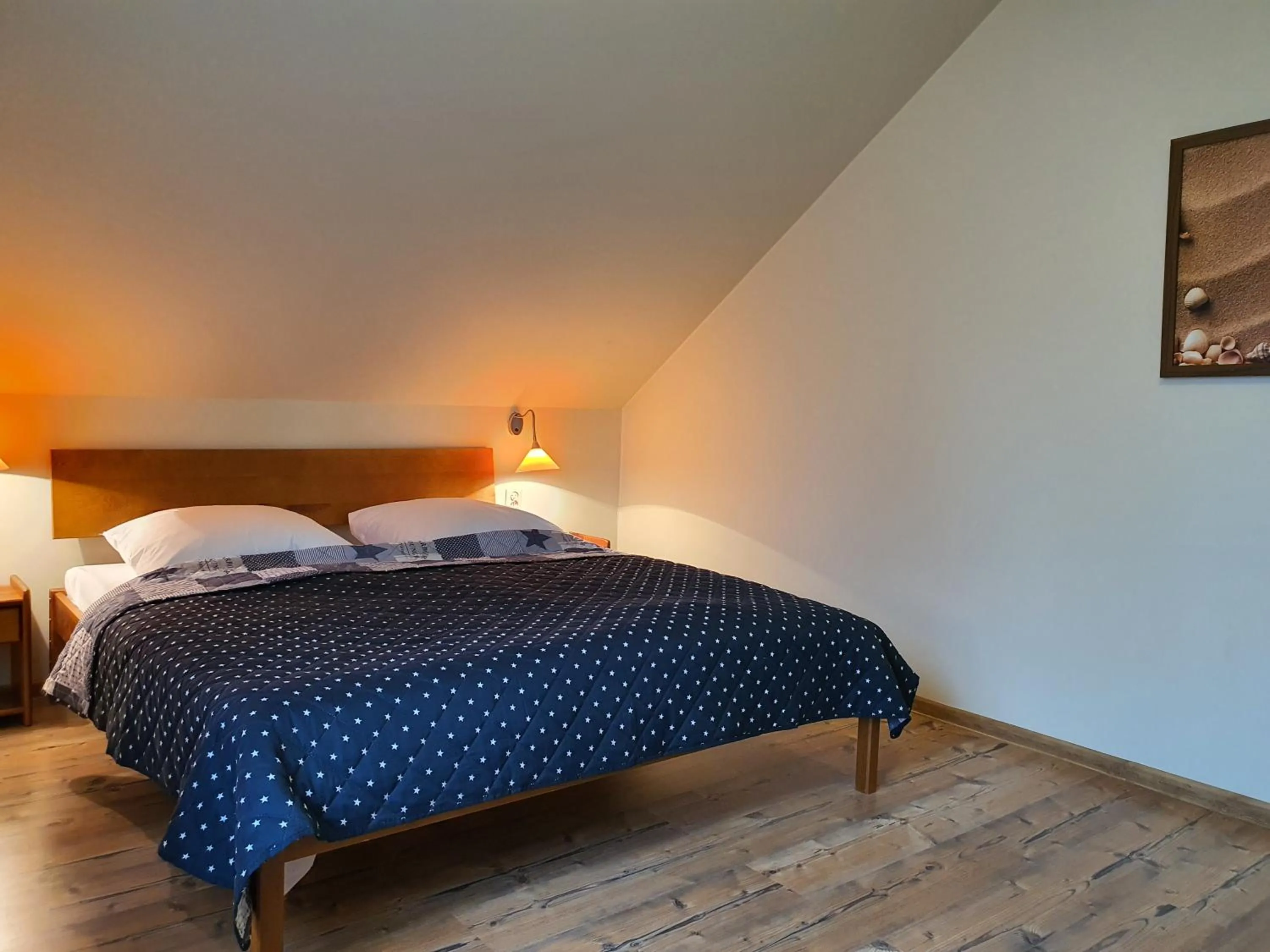 Bed in Pensjonat Amber